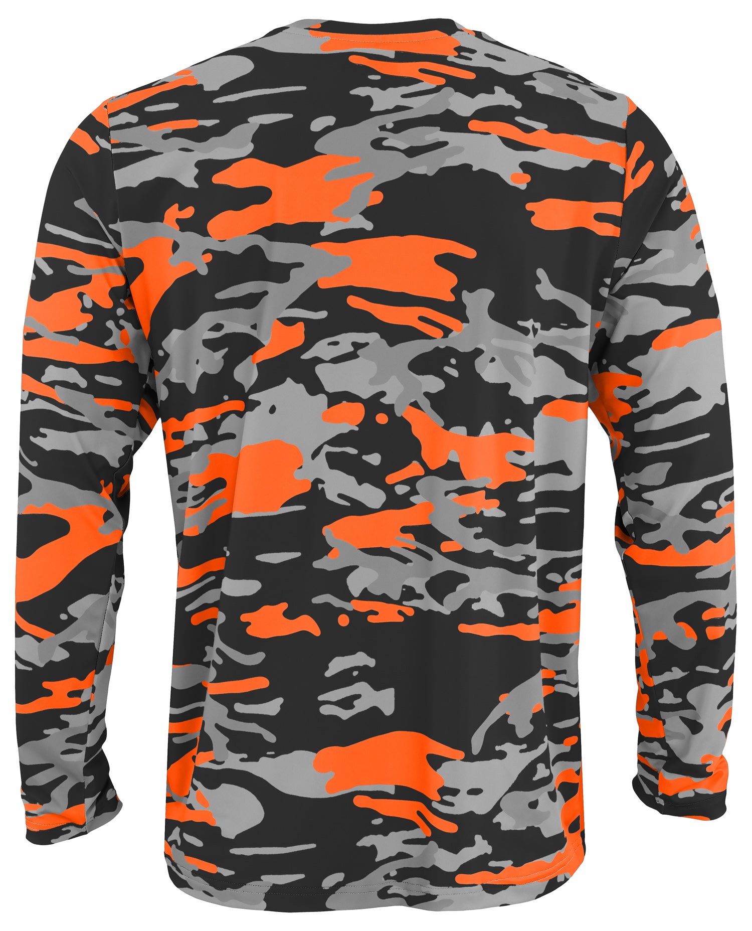 Zubaz NCAA Oregon State Beavers Men's Alternate Camo Established Long-Sleeve T-Shirt