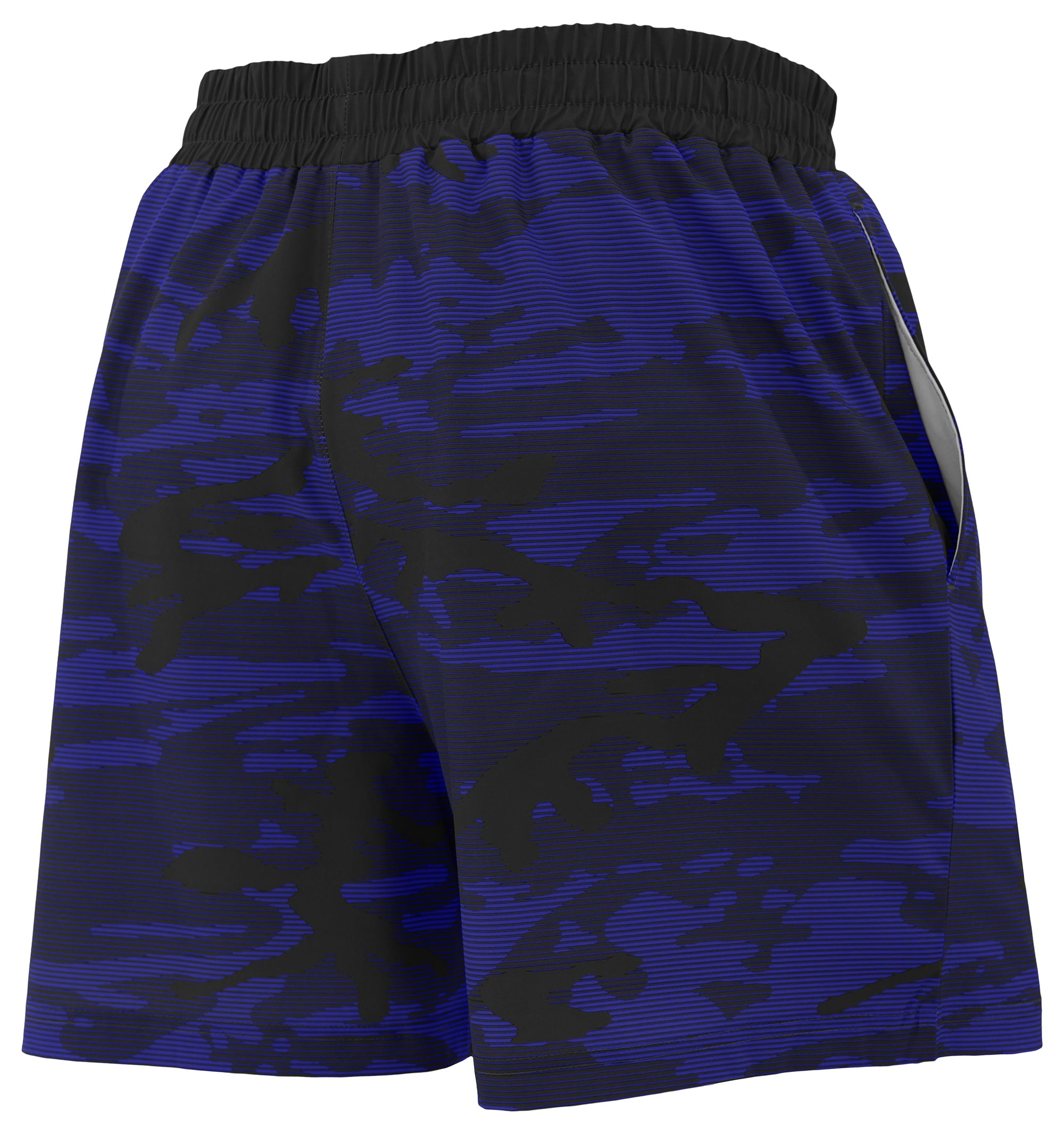 Zubaz NFL Baltimore Ravens Men's Camo Line 5-Inch Compression Shorts
