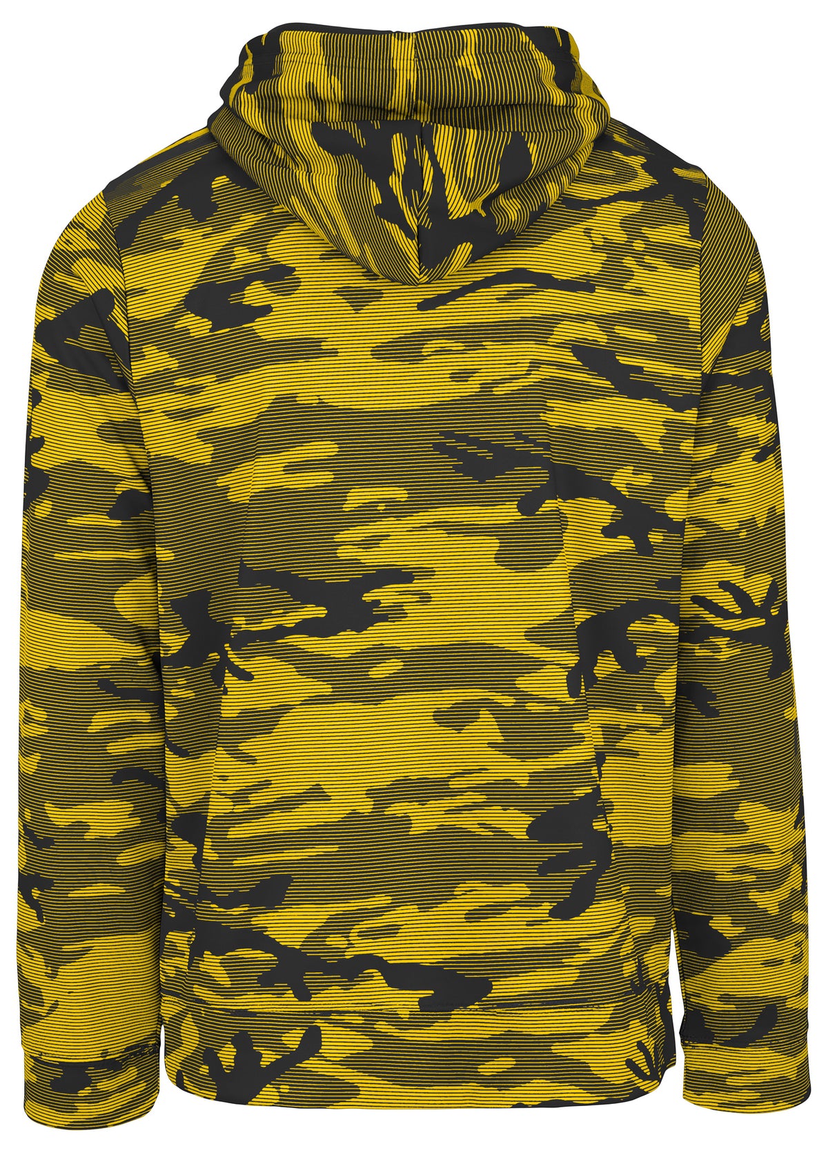 Zubaz NCAA Iowa Hawkeyes Men's Arch All-Over Camo Hoodie