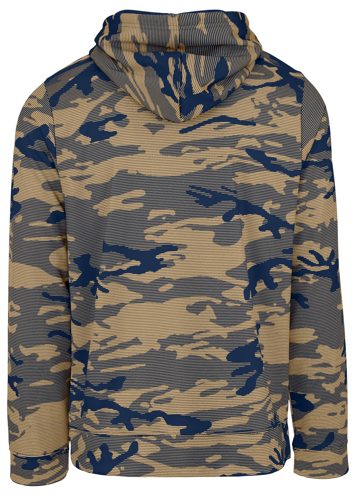 Zubaz NCAA Georgia Tech Yellow Jackets Men's Arch All-Over Camo Hoodie