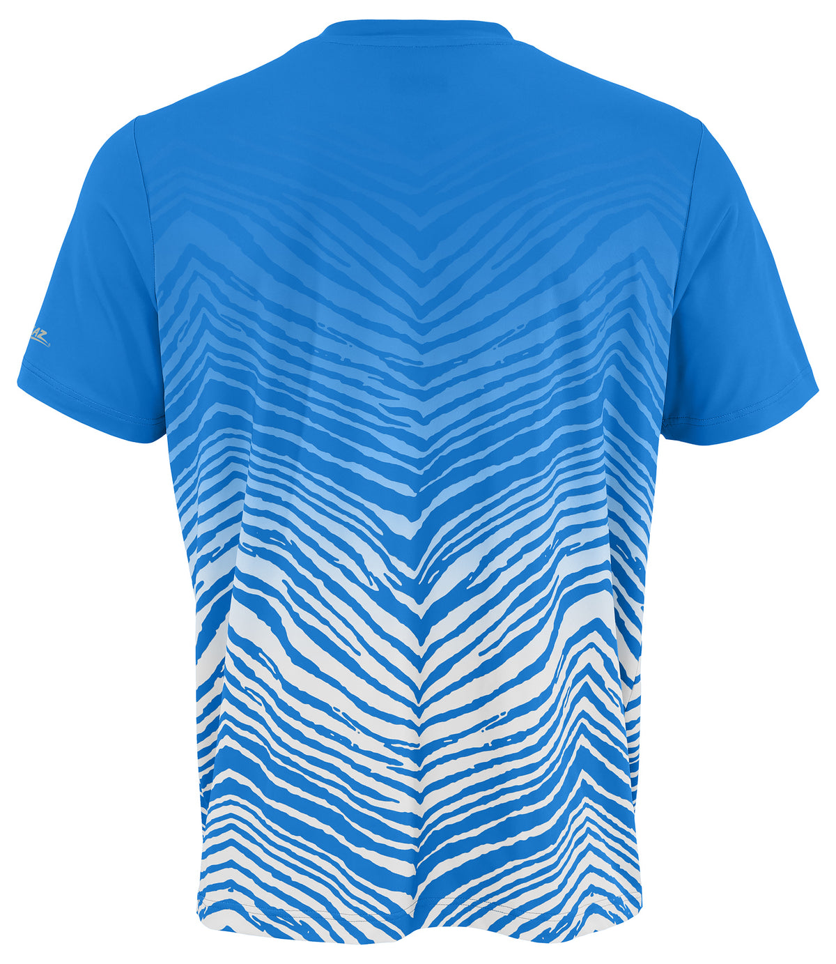 Zubaz NFL Tennessee Titans Men's Team Color Zebra Fade Short-Sleeve T-Shirt