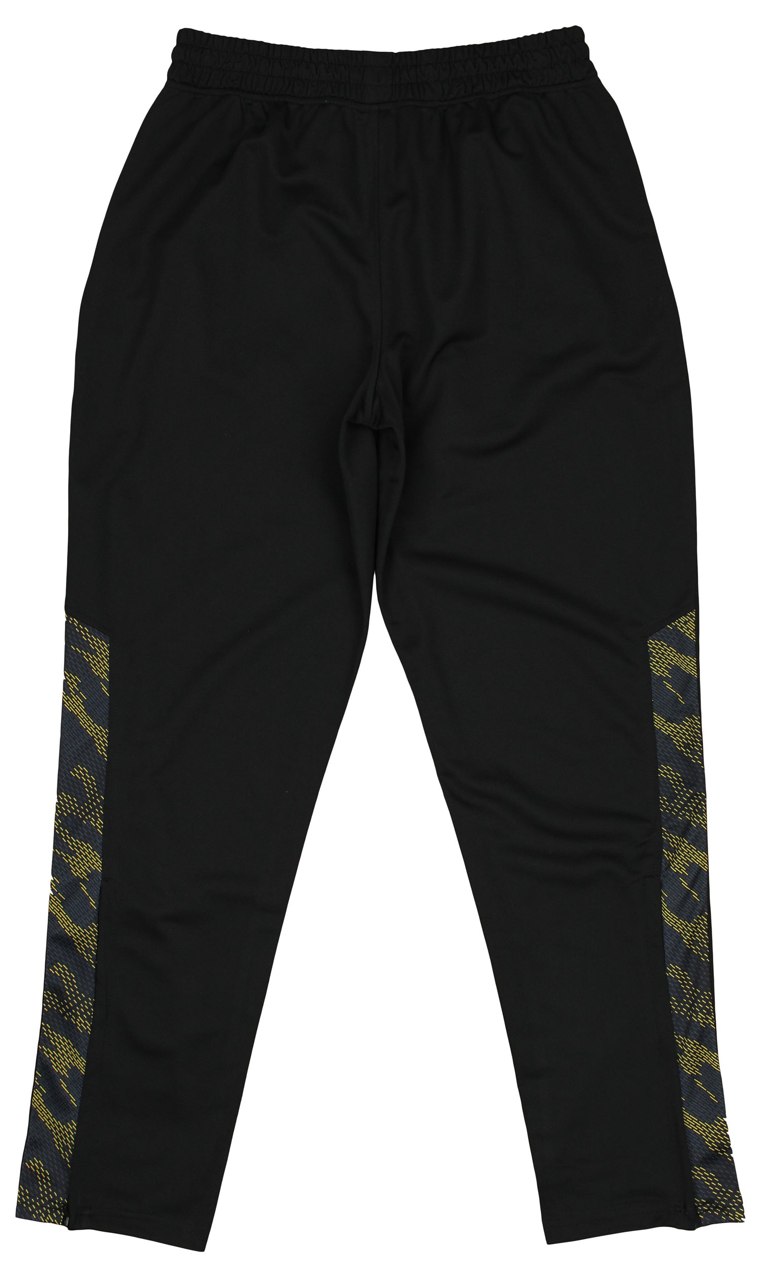Zubaz  NFL  MEN Formation Viper Accent Elevated Jacquard Track Pant, PITTSBURGH STEELERS