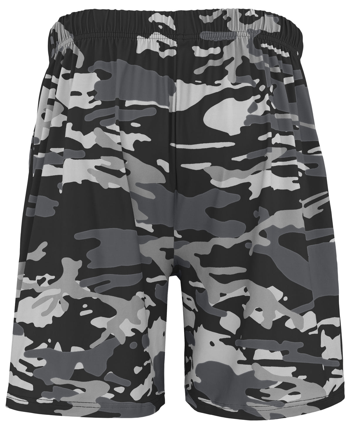 Zubaz NFL Men's 7in Alternate Camo Established Block Text Shorts, Las Vegas Raiders