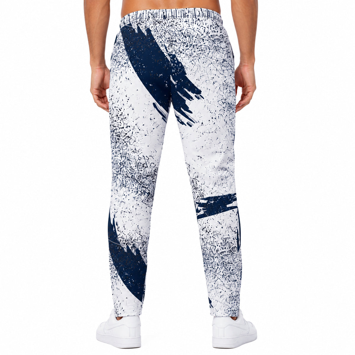 Zubaz NFL Adult Unisex Z88 Embroidered Confetti 3 Color Pants, Dallas Cowboys