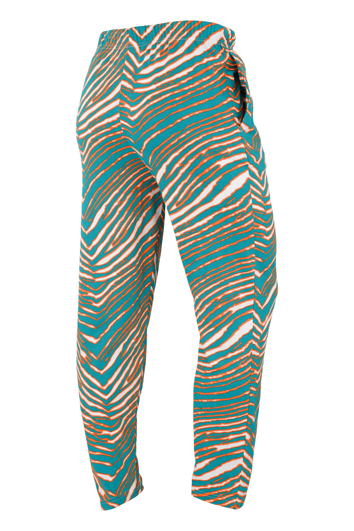 Zubaz NFL Legends Dan Marino Miami Dolphins Unisex Z88 Legends Zebra Pants
