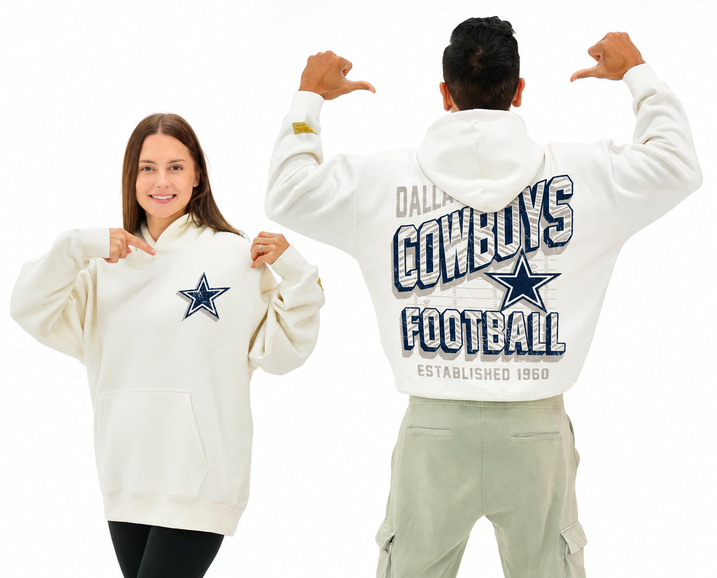 【希少】NFL Dallas Cowboys ジャンパー Zubaz NFL Dallas Cowboys Adult Unisex Off White 2 Color Zebra 90s Vint
