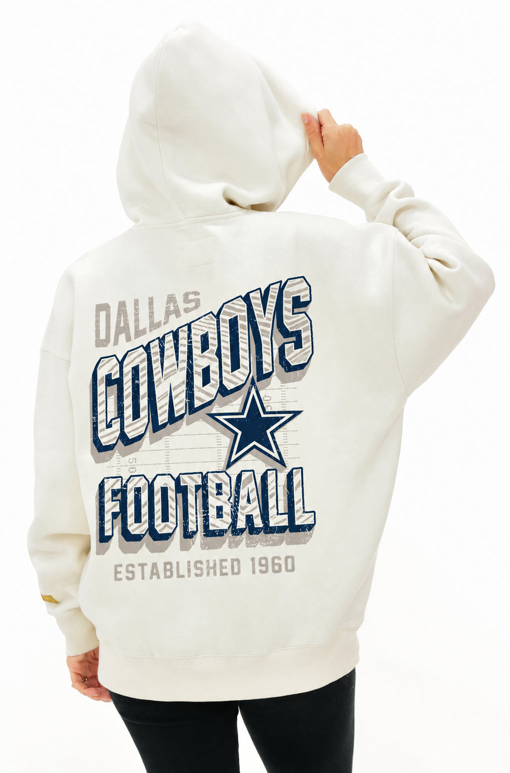 Zubaz NFL Dallas Cowboys Adult Unisex Off White 2 Color Zebra 90s Vint