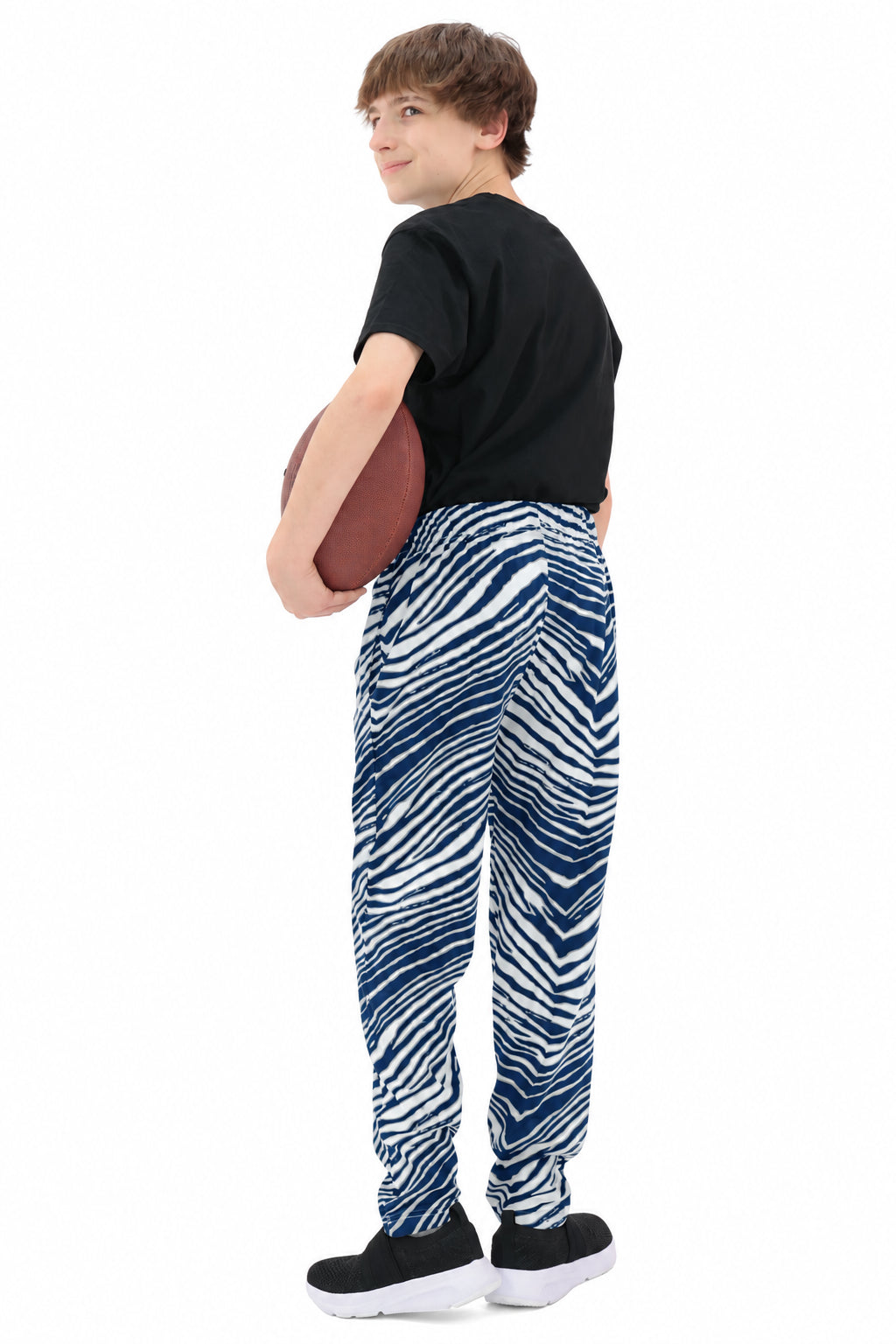 Zubaz NFL Dallas Cowboys Youth Unisex Z88 Zebra Embroidered Pants