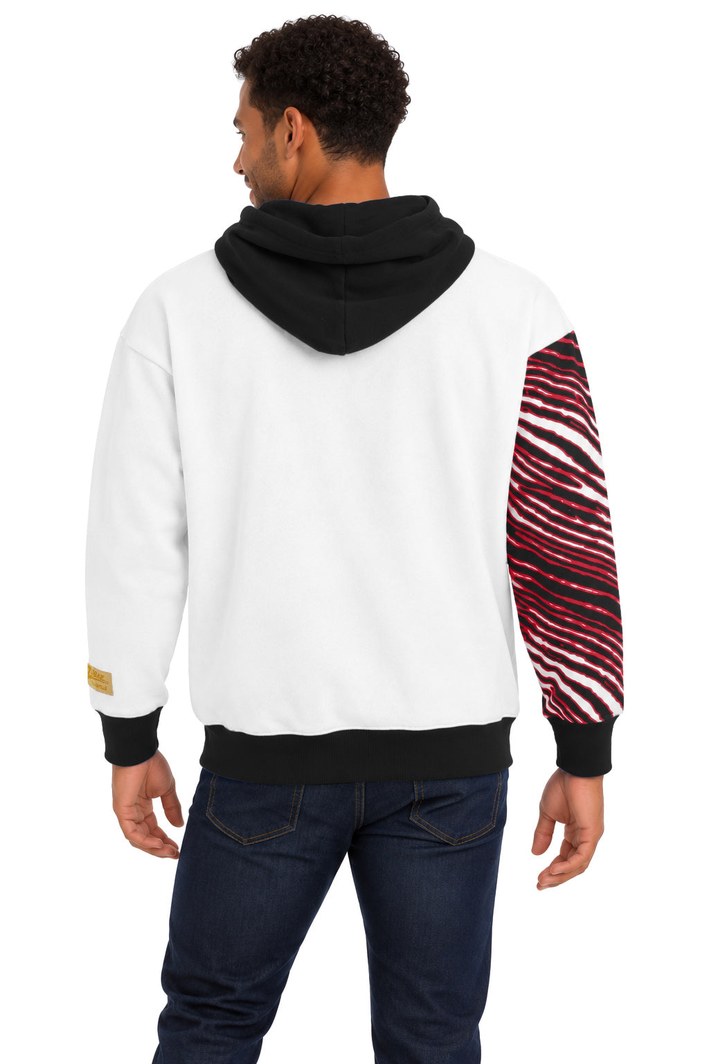 Zubaz NFL Men's & Women's 90s Strong Arm Hoodie, Atlanta Falcons