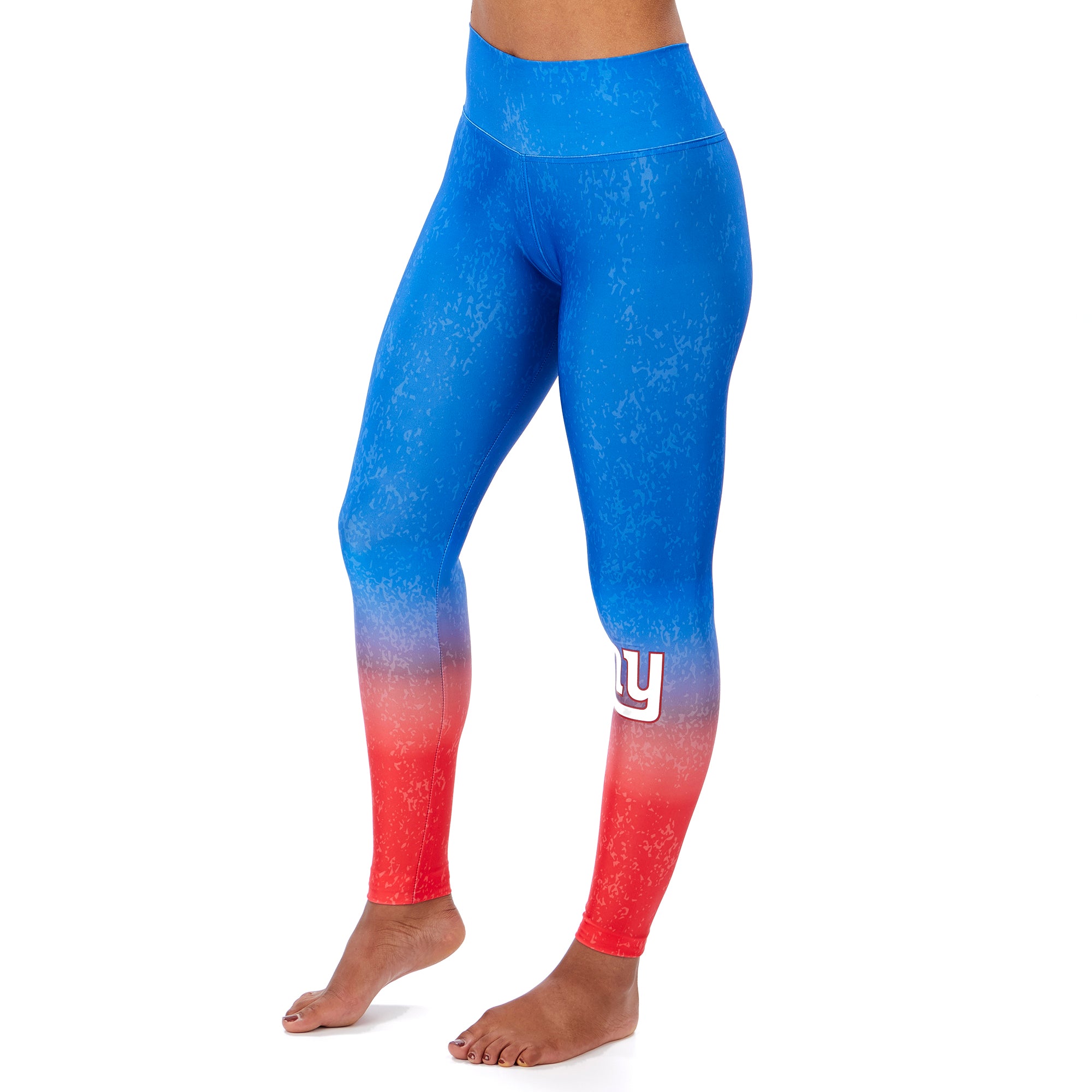 Zubaz NFL Women's New York Giants Gradient Leggings