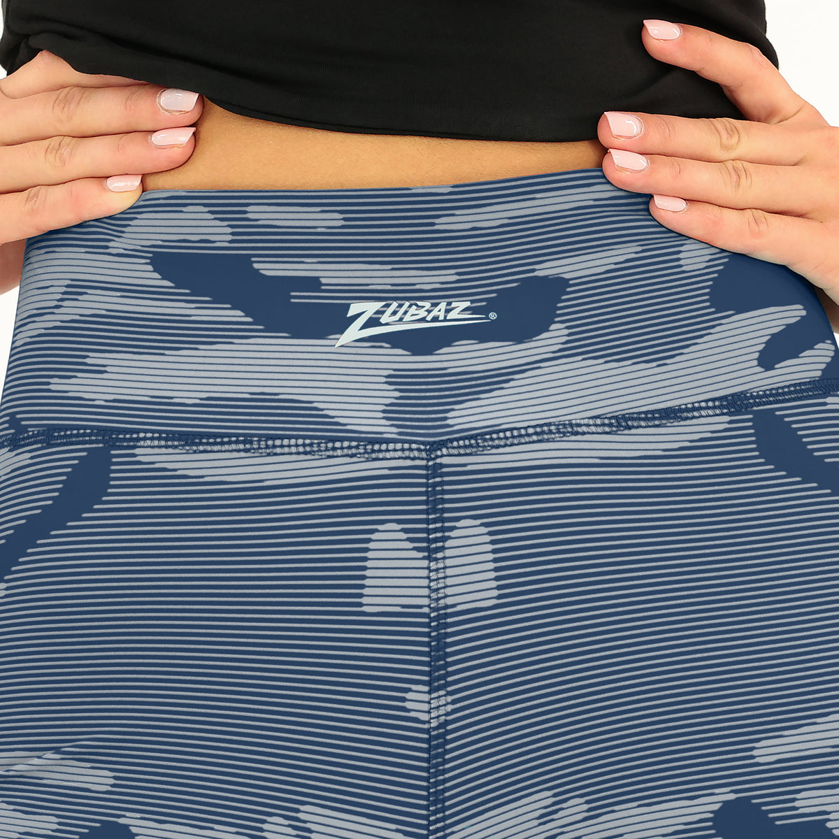 Zubaz NFL Women's Goal Line Camo Line Leggings, Dallas Cowboys