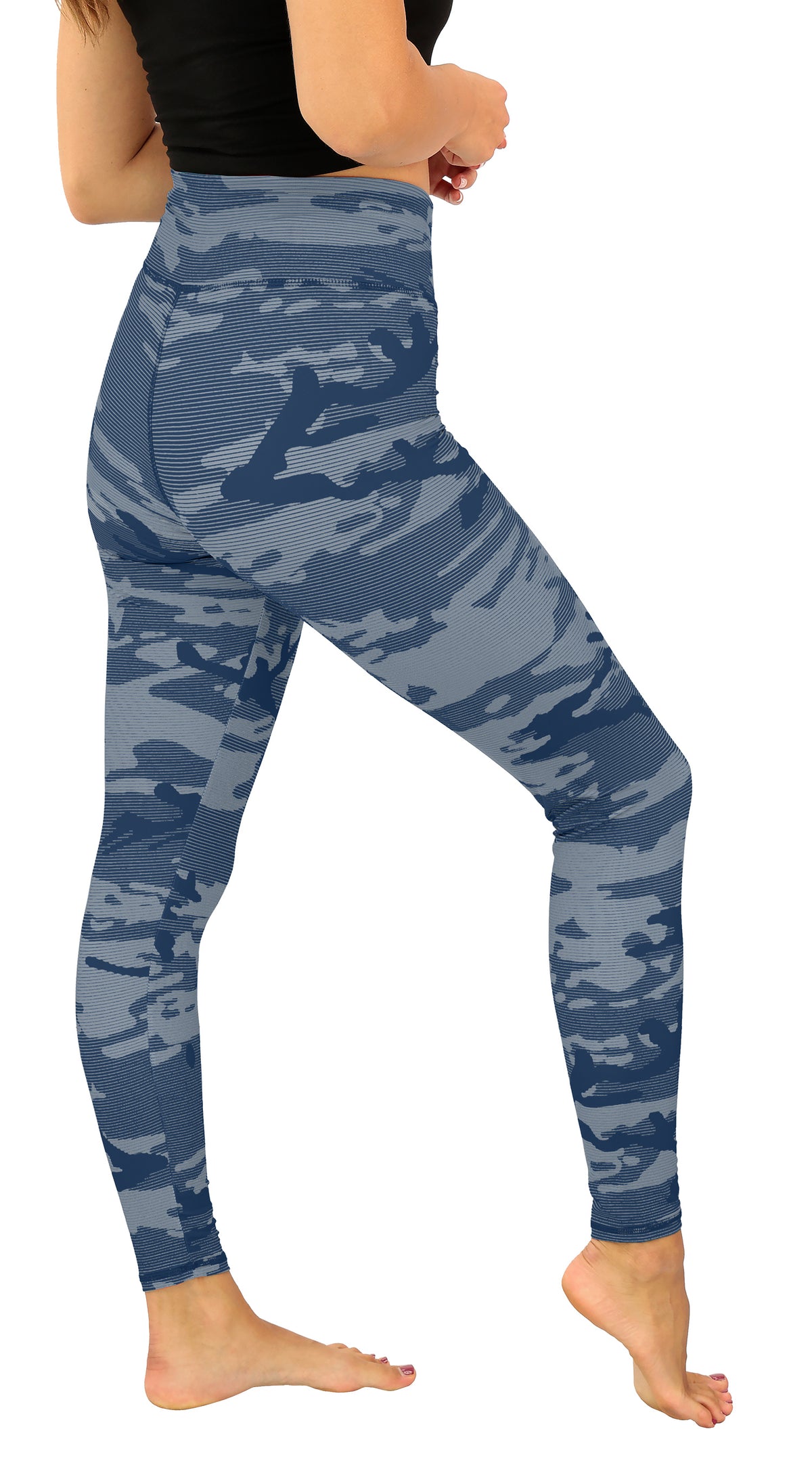 Zubaz NFL Women's Goal Line Camo Line Leggings, Dallas Cowboys