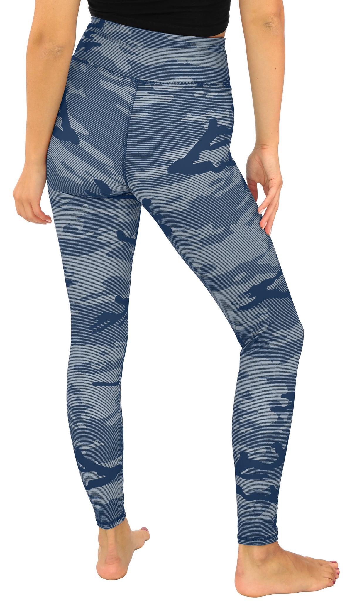 Zubaz NFL Women's Goal Line Camo Line Leggings, Dallas Cowboys