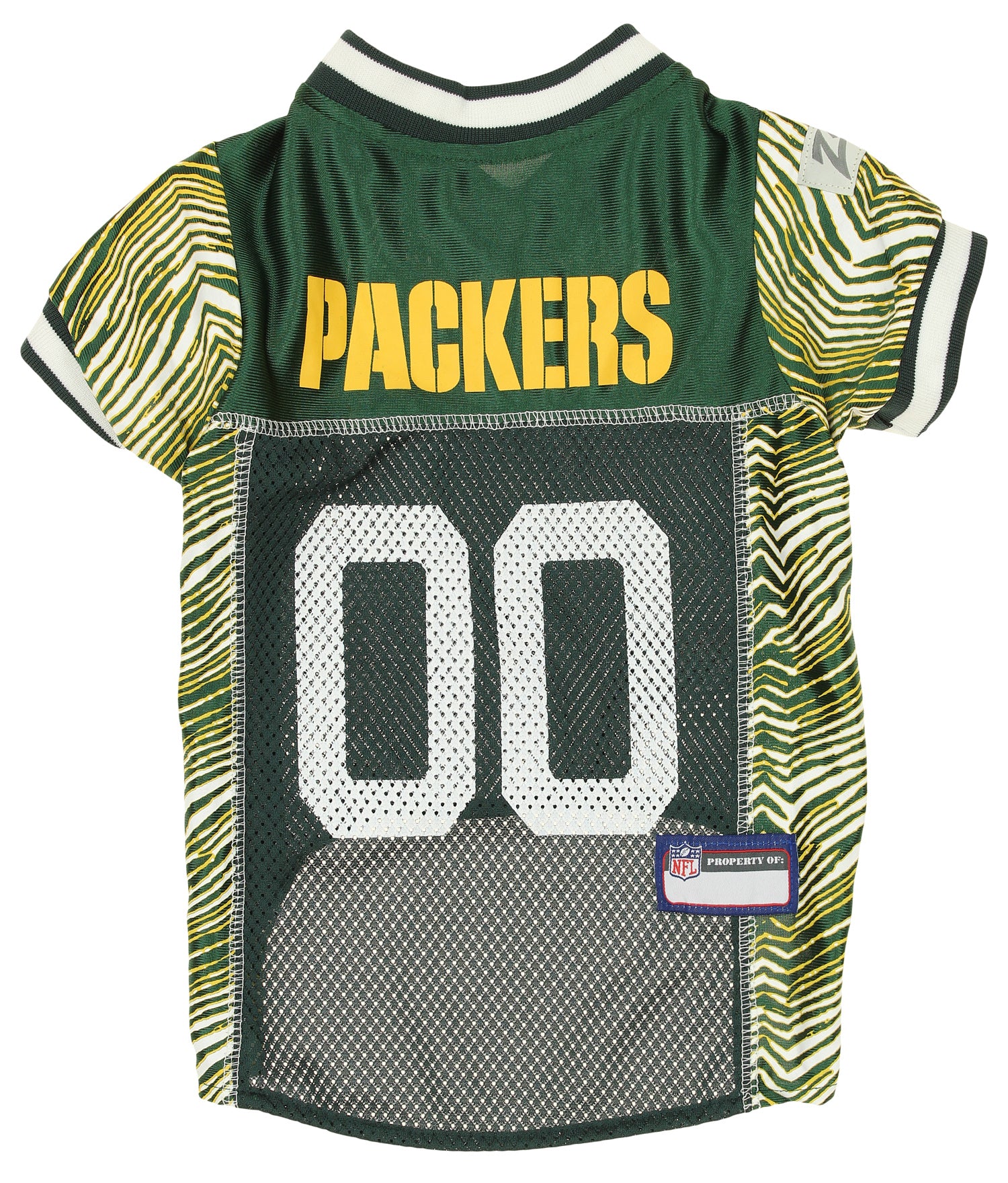 Zubaz X Pets First NFL Green Bay Packers Jersey For Dogs & Cats