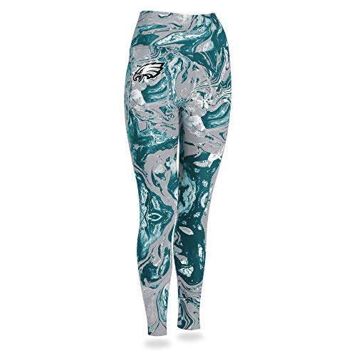 Zubaz NFL Women's Philadelphia Eagles Team Swirl Leggings