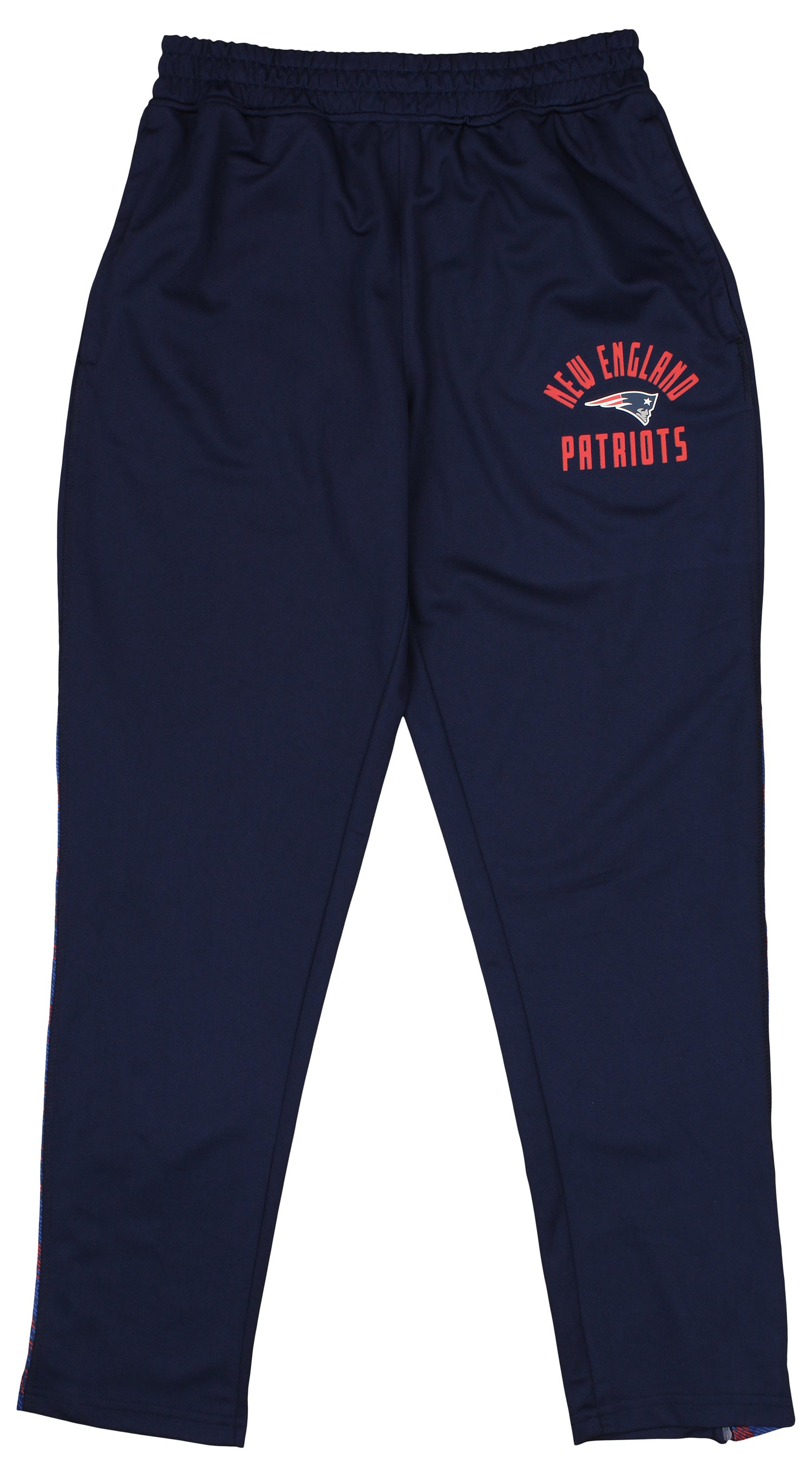 Zubaz NFL Men's New England Patriots Viper Accent Elevated Jacquard Tr