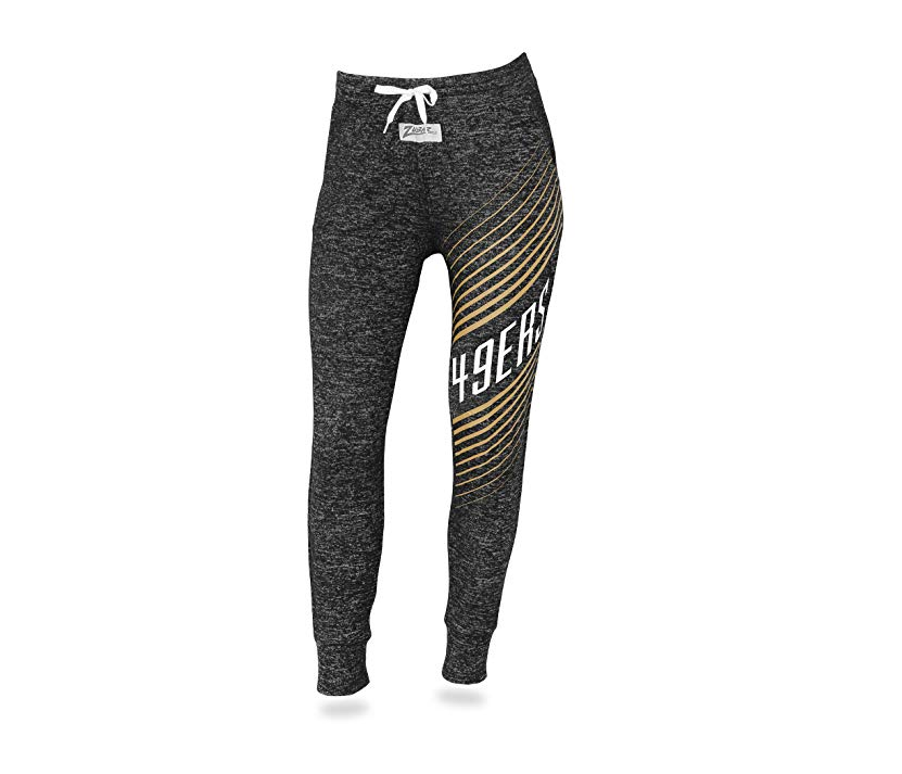 Zubaz Women's NFL San Francisco 49ers Jogger Pants