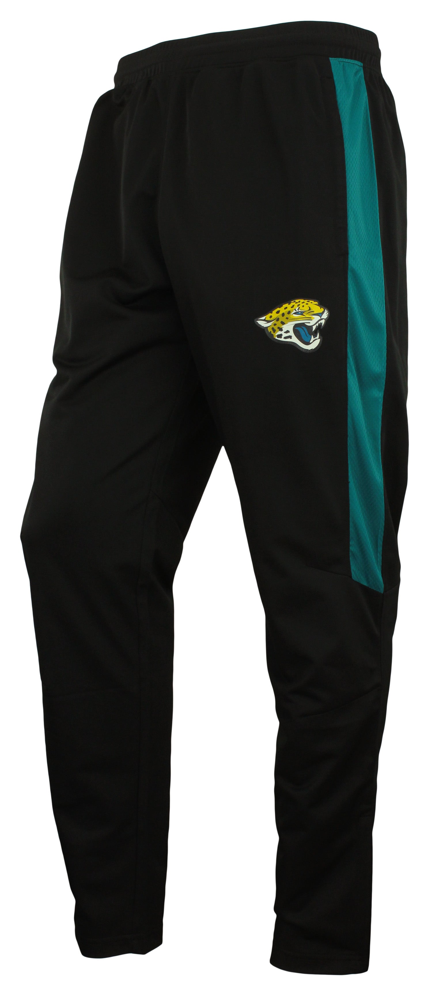 Zubaz NFL Football Men's Jacksonville Jaguars Athletic Track Pant