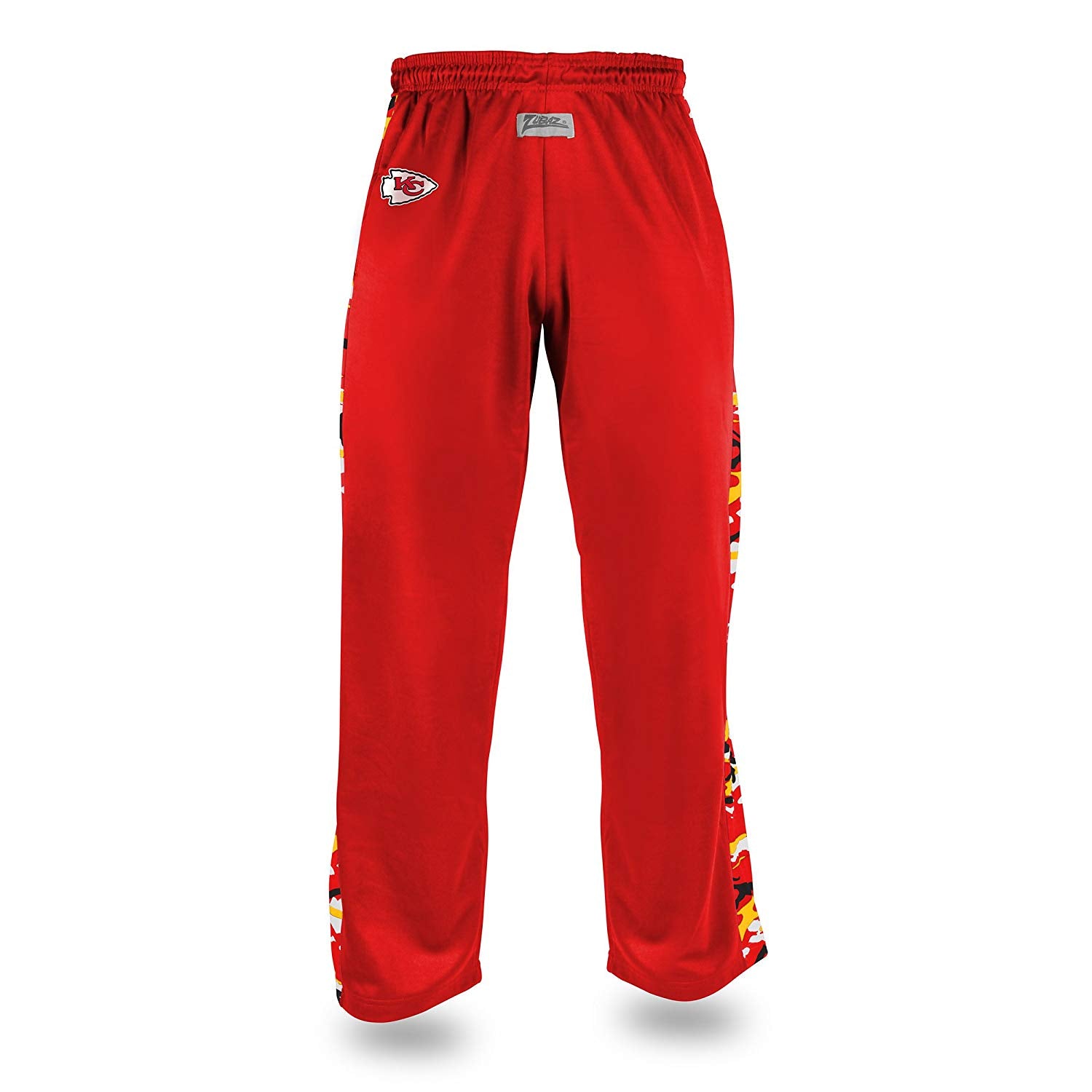 Zubaz Men's NFL Kansas City Chiefs Camo Print Stadium Pants