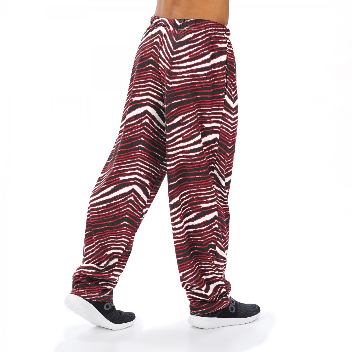 Zubaz NFL Men's Tampa Bay Buccaneers Classic Zebra Print Team Logo Pants