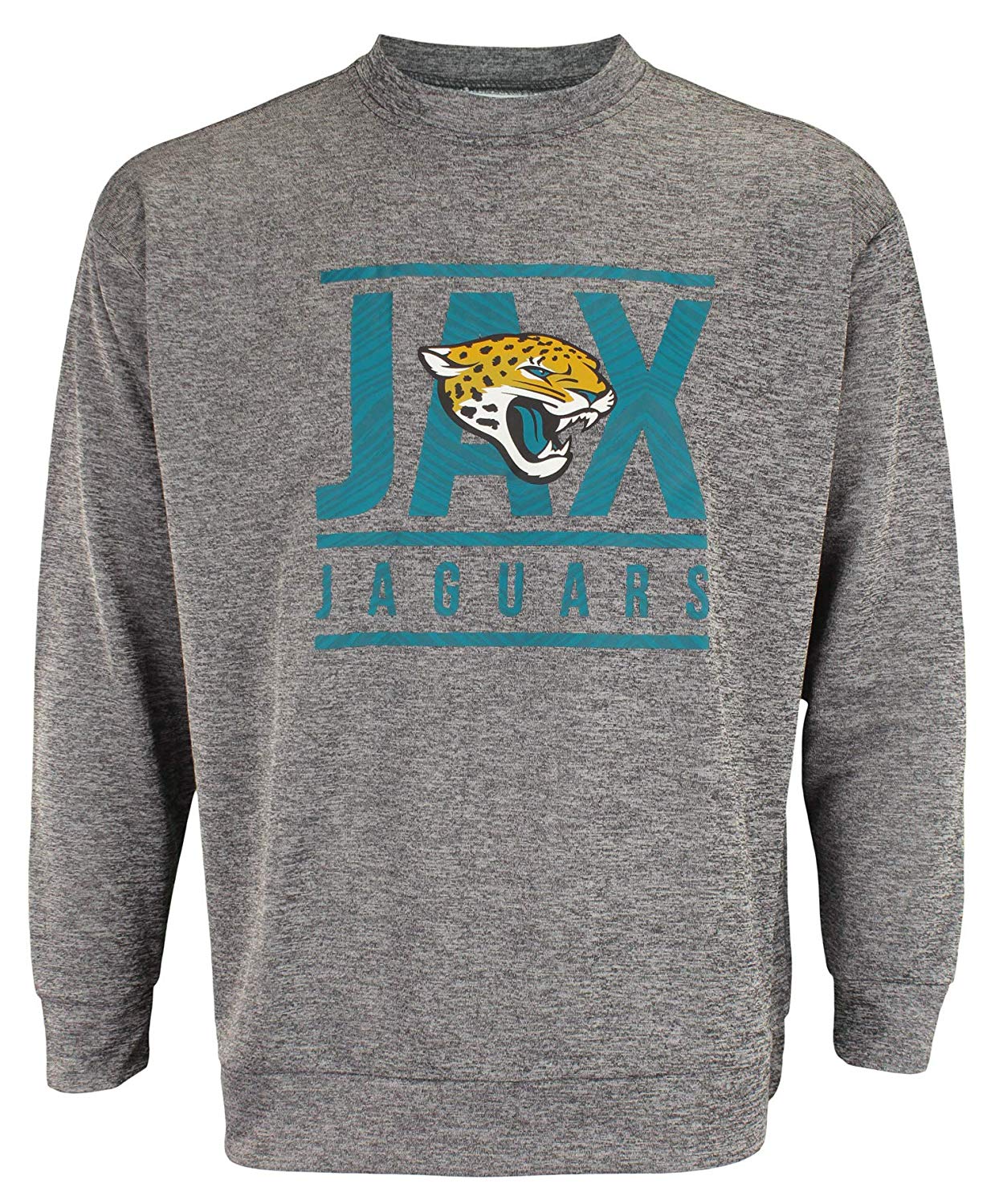 Zubaz NFL Jacksonville Jaguars Men's Lightweight French Terry Sweatshirt