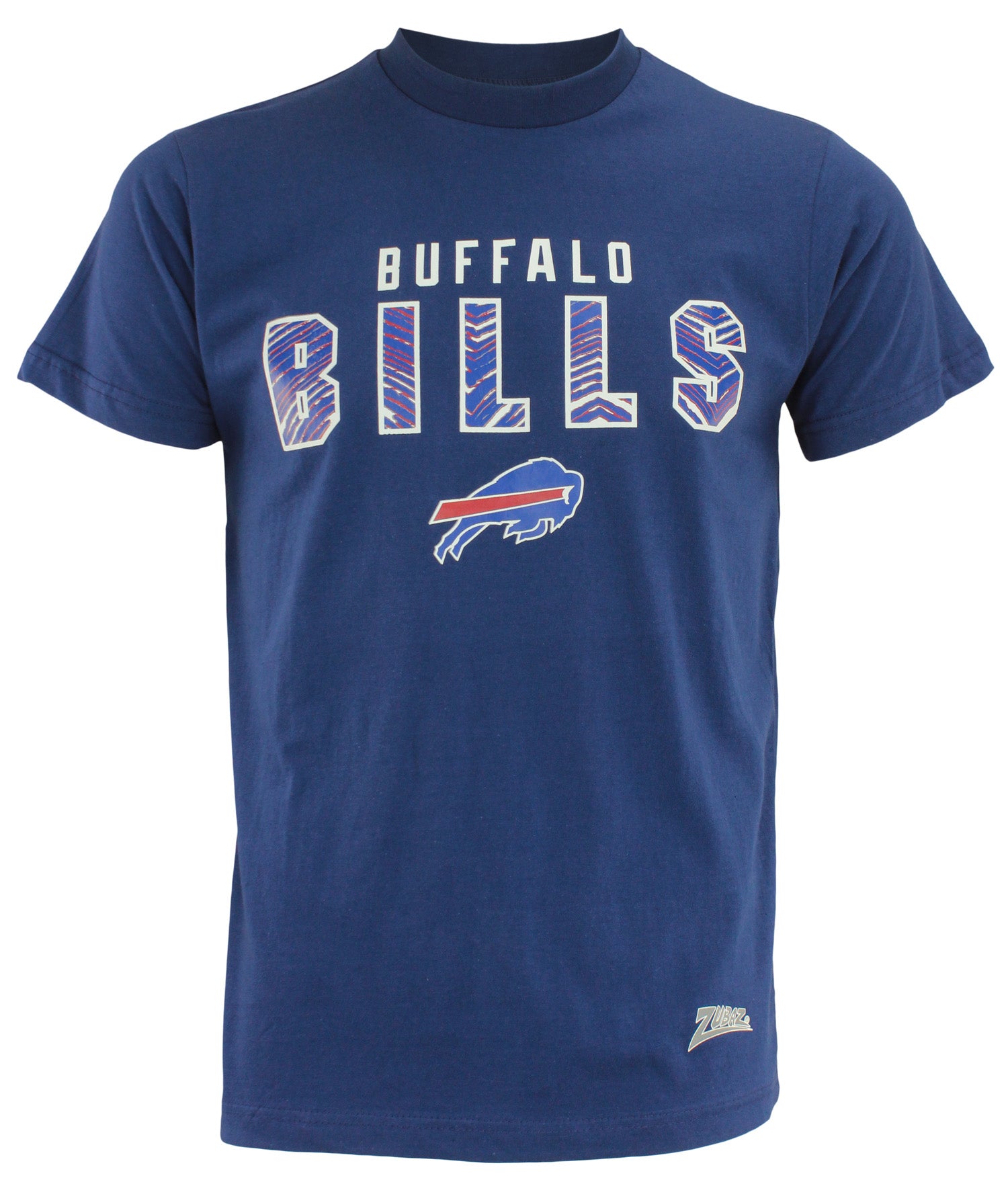 Zubaz NFL Men's Buffalo Bills Short Sleeve Zeb Graphic T-Shirt