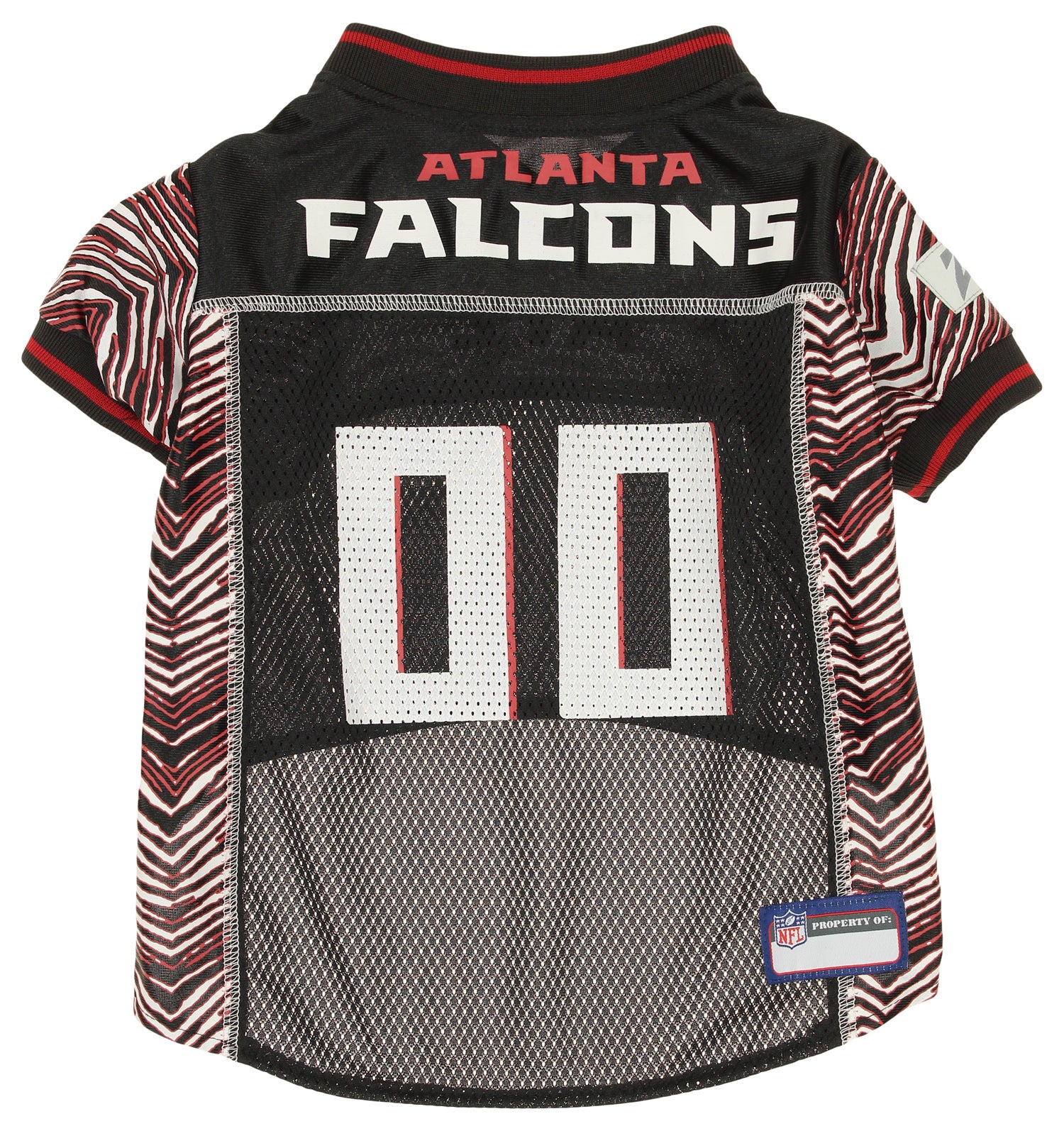 Zubaz X Pets First NFL Atlanta Falcons Team Pet Jersey For Dogs