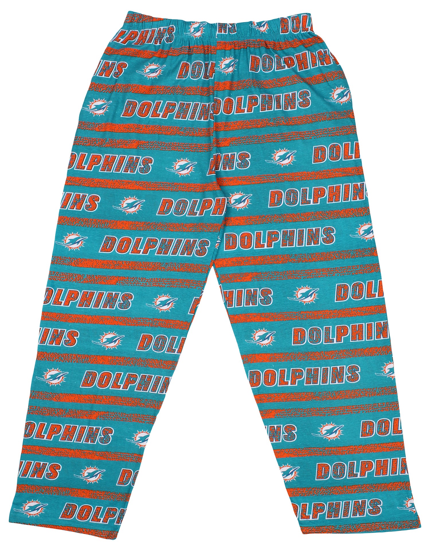 Zubaz NFL Men's Miami Dolphins Static Lines Comfy Pants