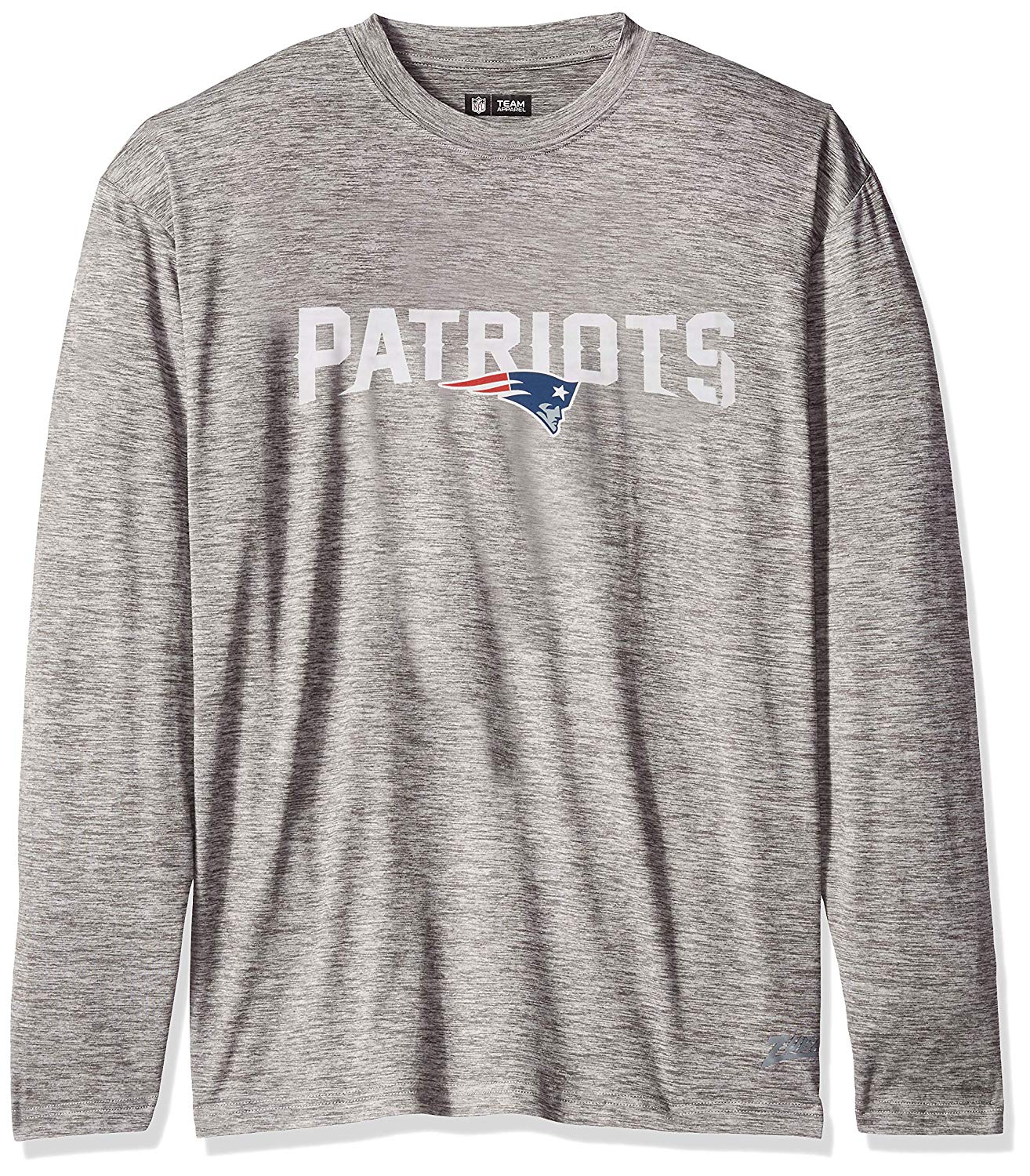 Zubaz NFL Men's New England Patriots Long Sleeve Tee