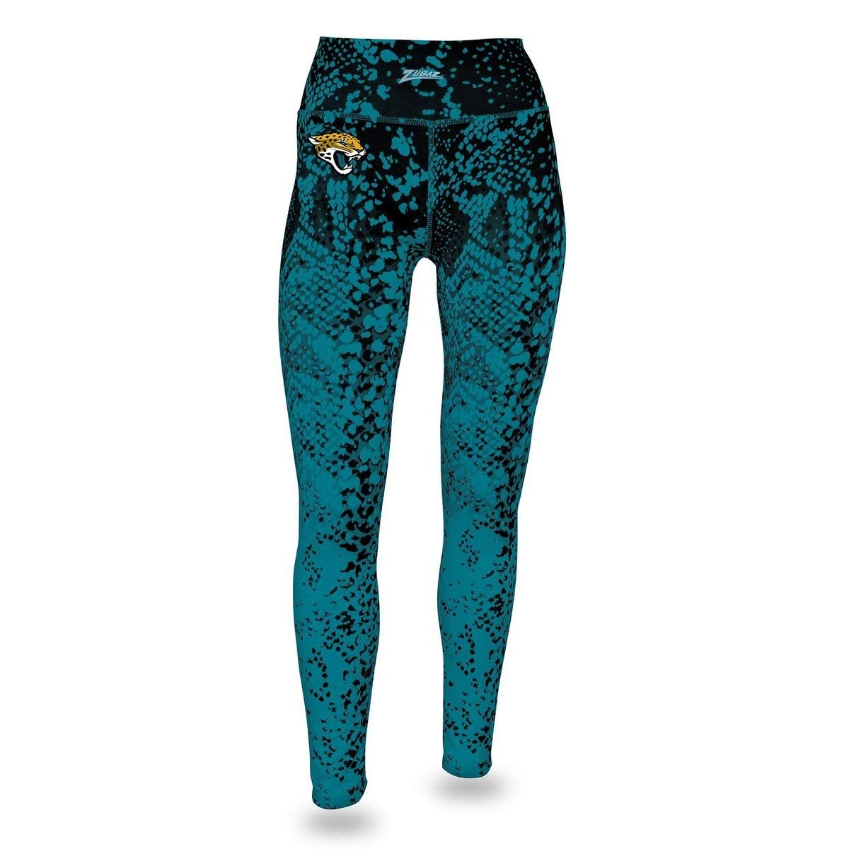 Zubaz NFL Women's Zubaz Jacksonville Jaguars Logo Leggings