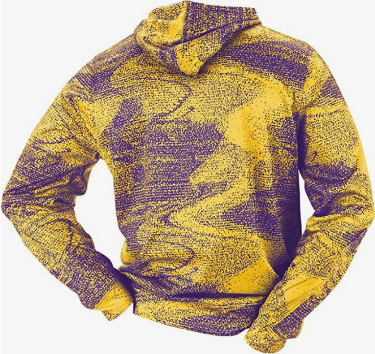 Zubaz Minnesota Vikings NFL Men's Static Hoodie