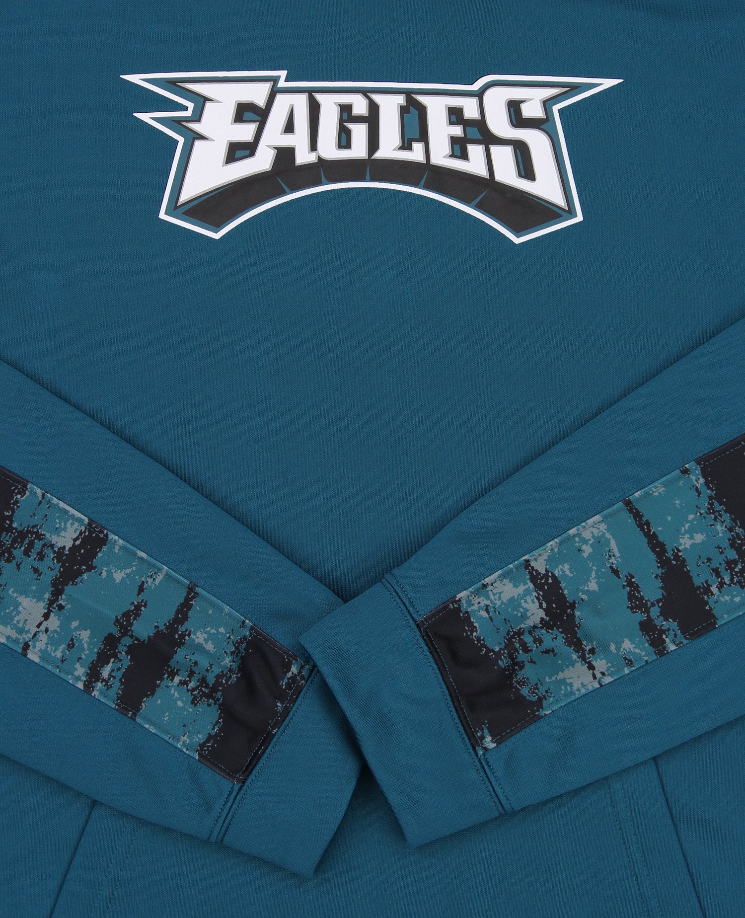 Zubaz NFL Men's Philadelphia Eagles Performance Hoodie w/ Oxide Sleeves