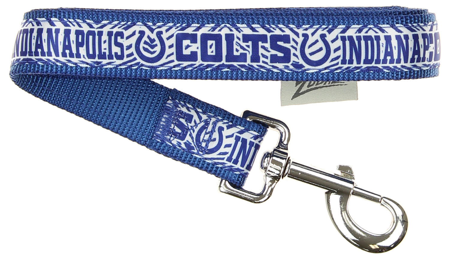 Zubaz X Pets First NFL Indianapolis Colts Team Logo Leash For Dogs