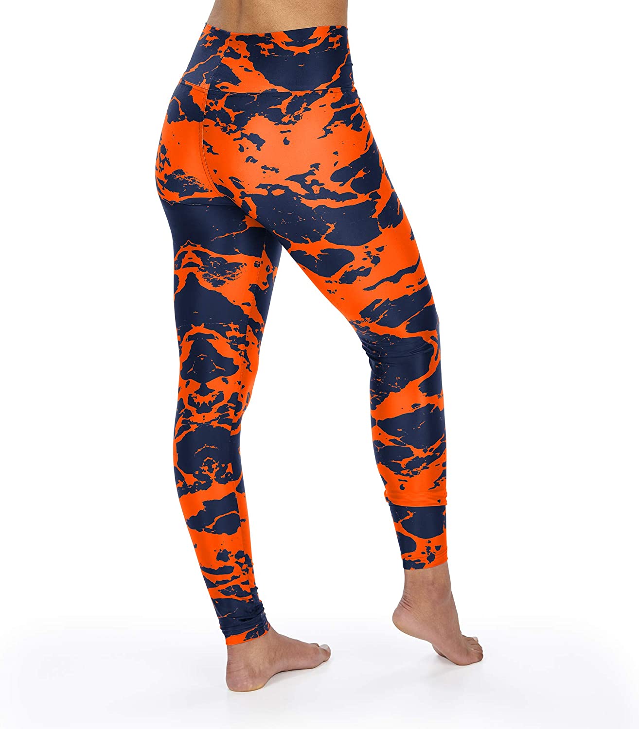 Zubaz Women's Denver Broncos Team Color Lava Legging