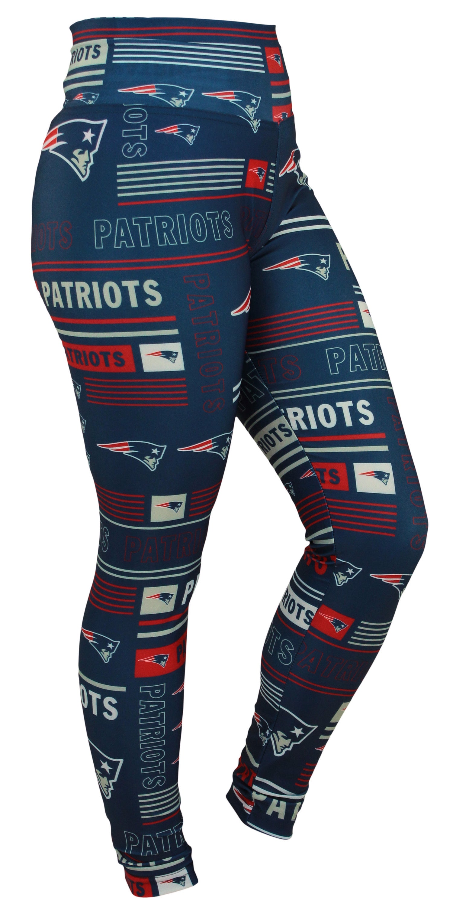 Zubaz NFL New England Patriots Women's Team Column Legging Size XSMALL