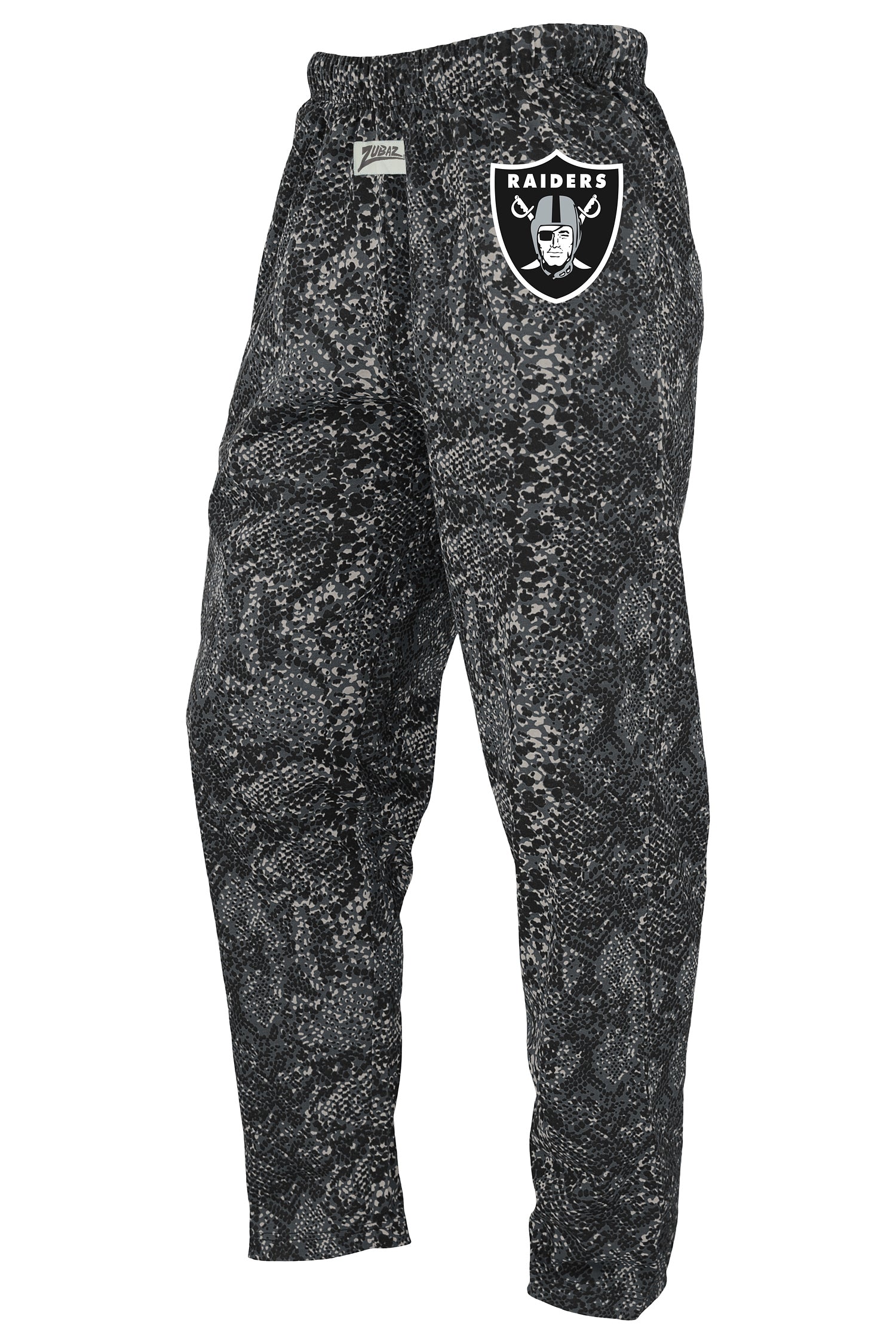 Zubaz NFL Unisex Z88 Post Pant, Las Vegas Raiders