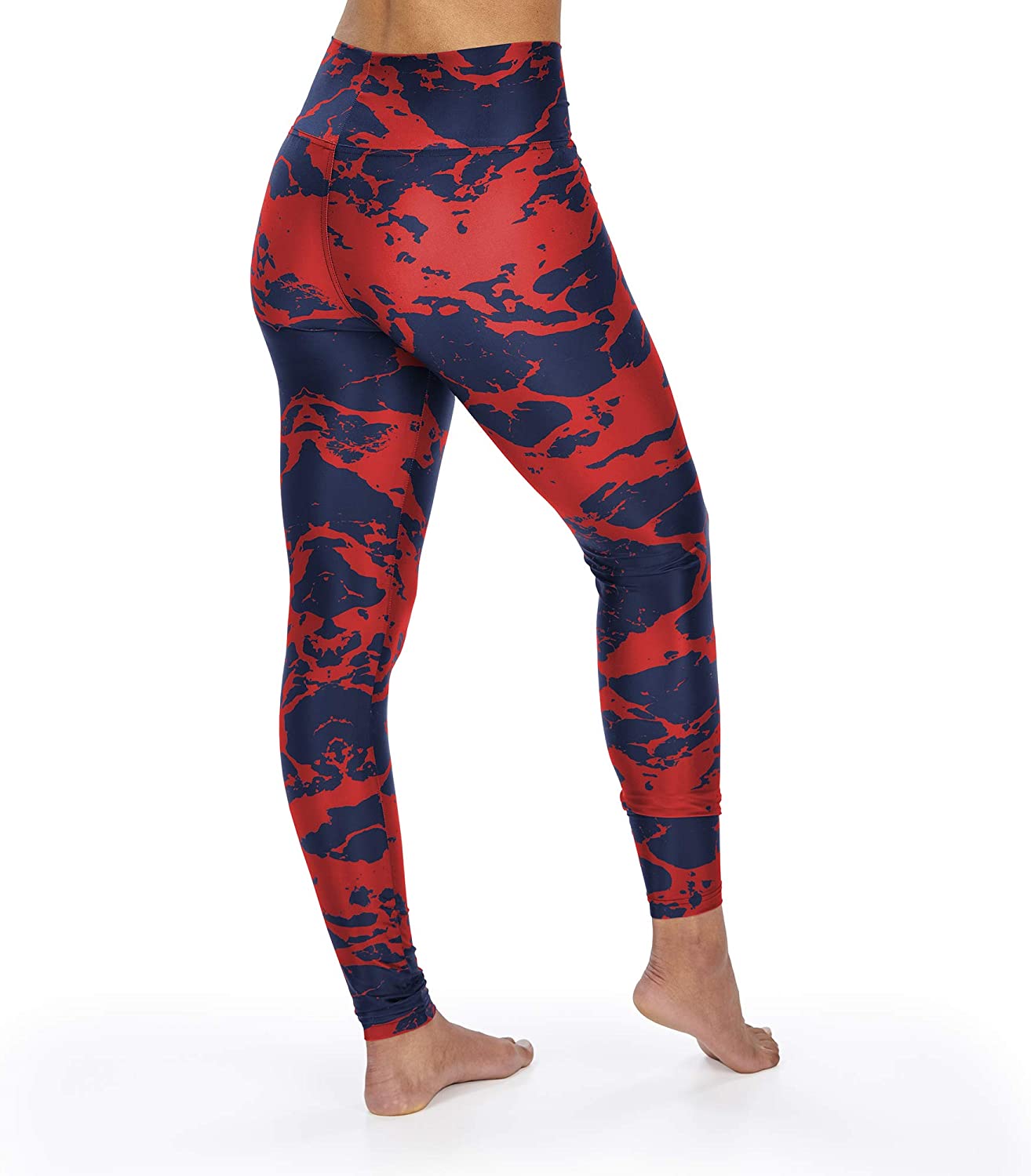 Zubaz Women's New England Patriots Team Colors Lava Legging