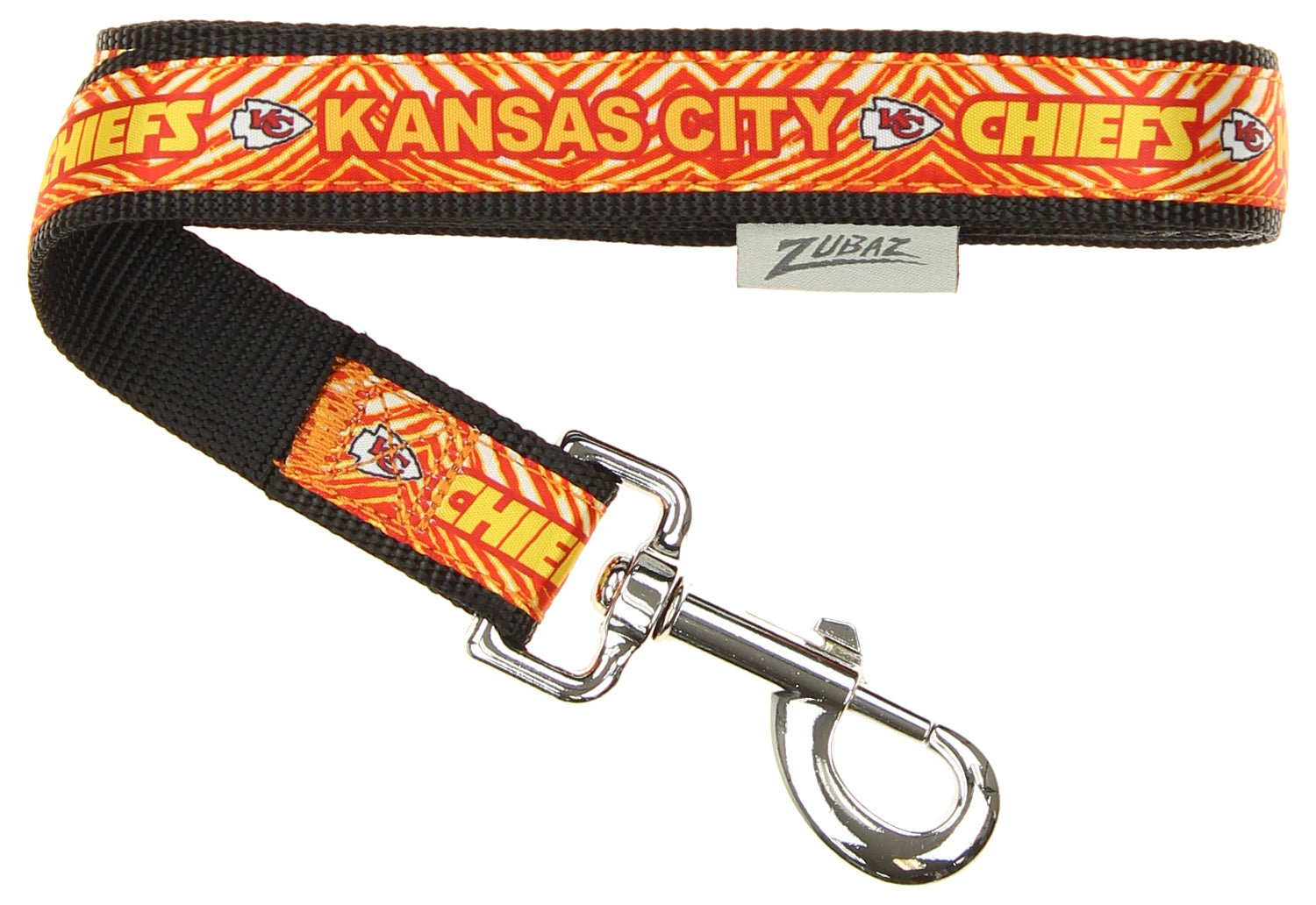 Zubaz X Pets First NFL Kansas City Chiefs Team Logo Leash For Dogs