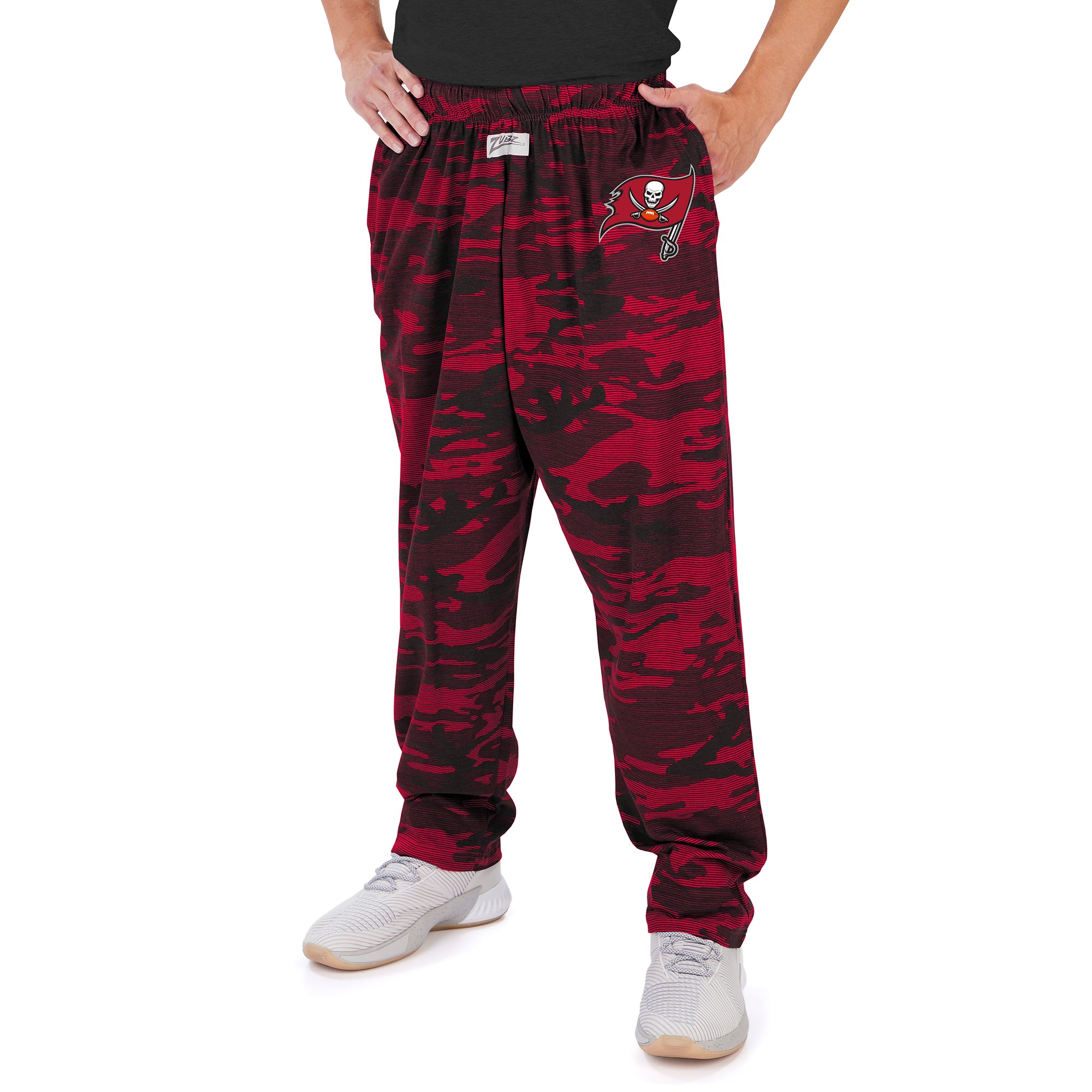 Zubaz NFL Men's Tampa bay Buccaneers Camo Lines Pants