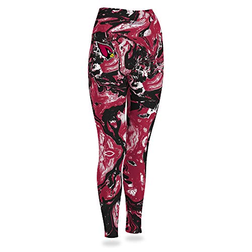 Zubaz NFL Women's Arizona Cardinals Team Swirl Leggings