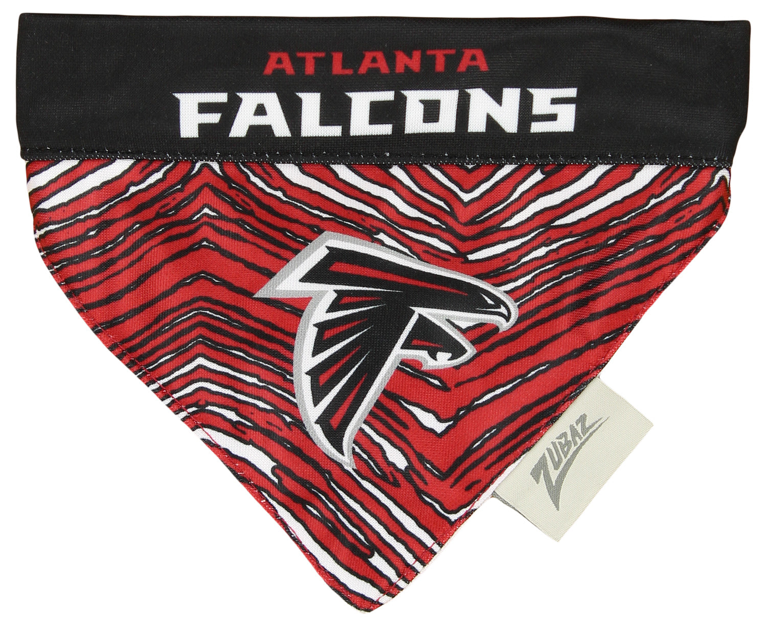 Zubaz X Pets First NFL Atlanta Falcons Reversible Bandana For Dogs & Cats