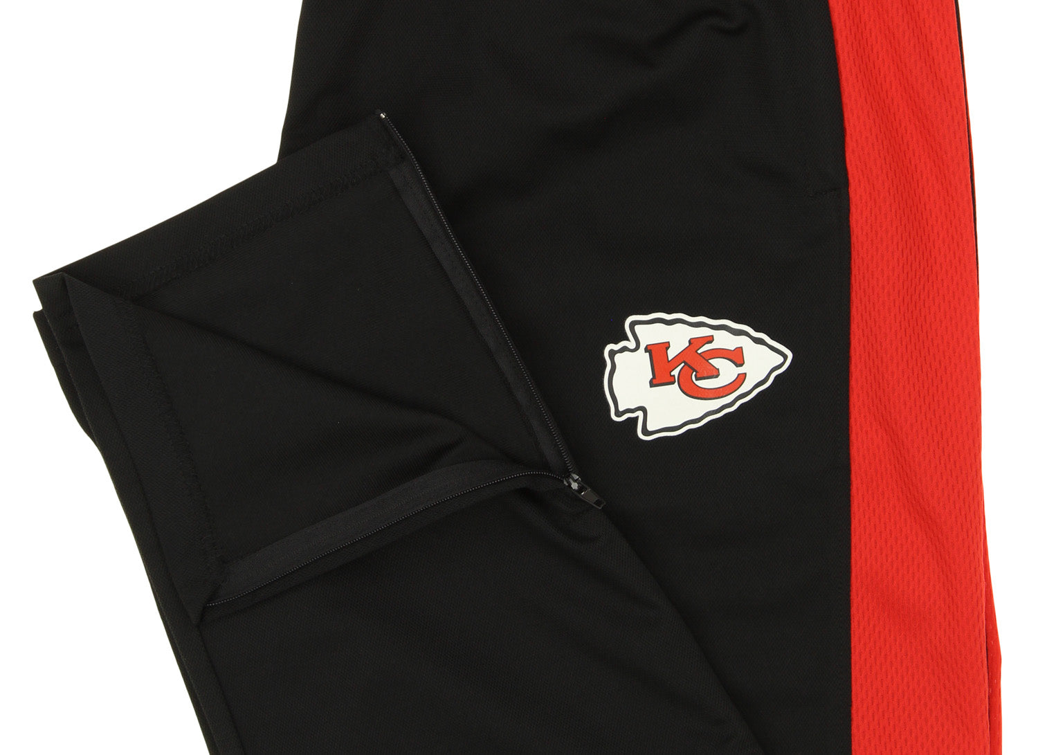 Zubaz NFL Football Men's Kansas City Chiefs Athletic Track Pant