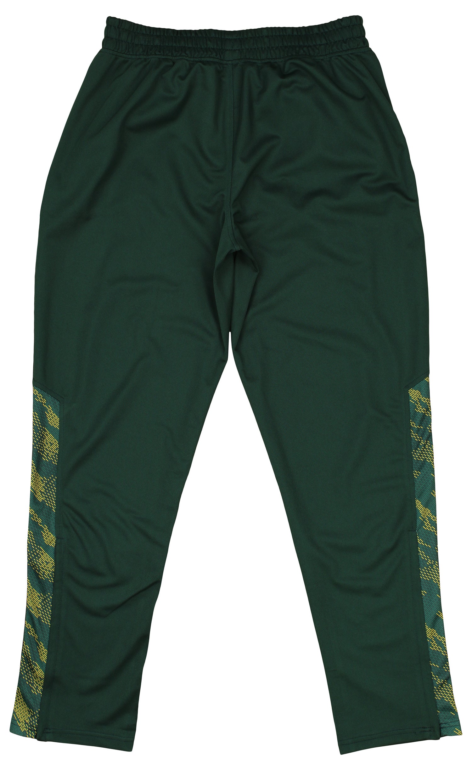 Zubaz NFL Men's Green Bay Packers Viper Accent Elevated Jacquard Track Pants