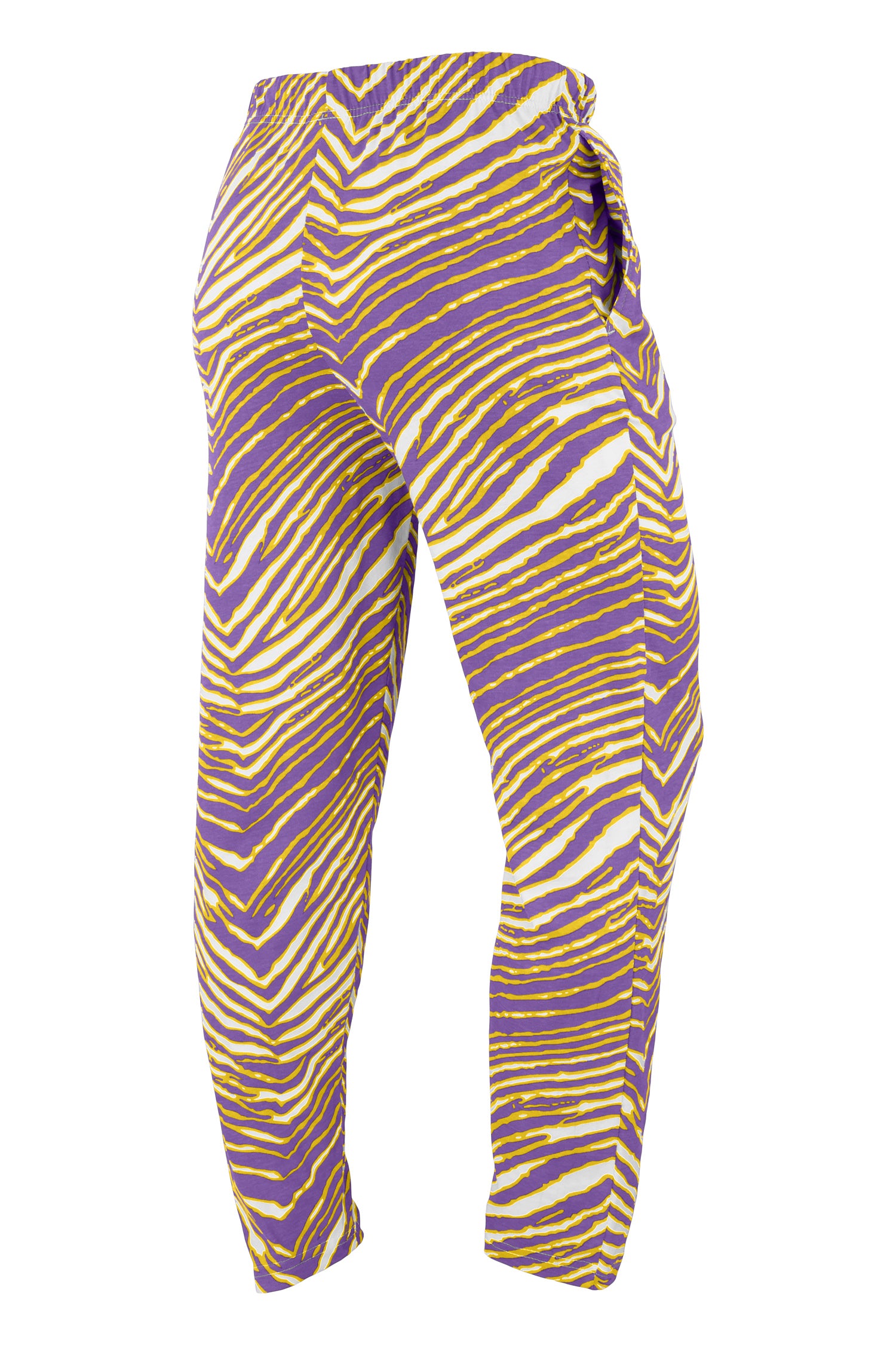 Zubaz NFL Adult Unisex Z88 Zebra Pants, Minnesota Vikings For Men and Women