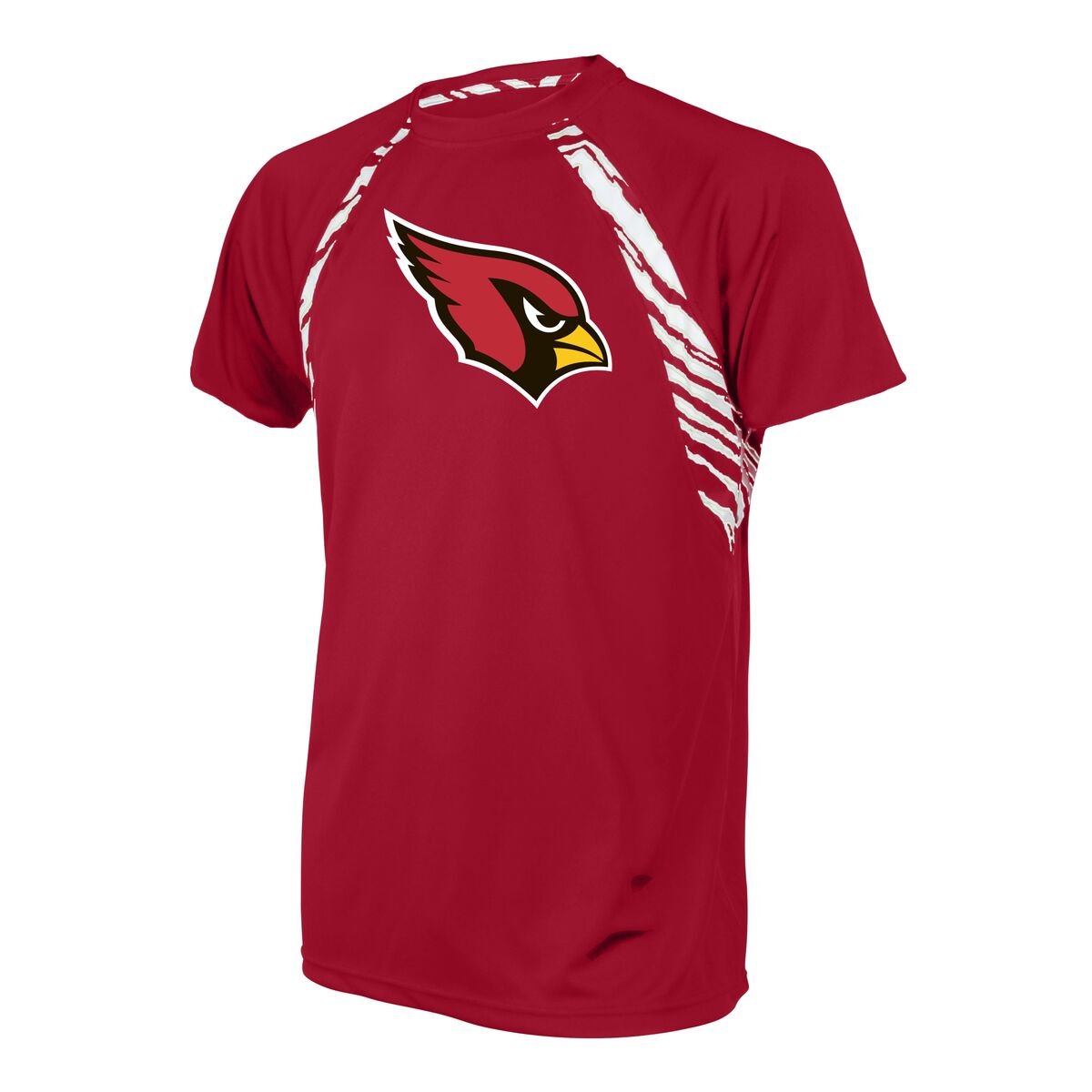 Zubaz NFL Cardinals Men's Short Sleeve Zebra Accent T-Shirt