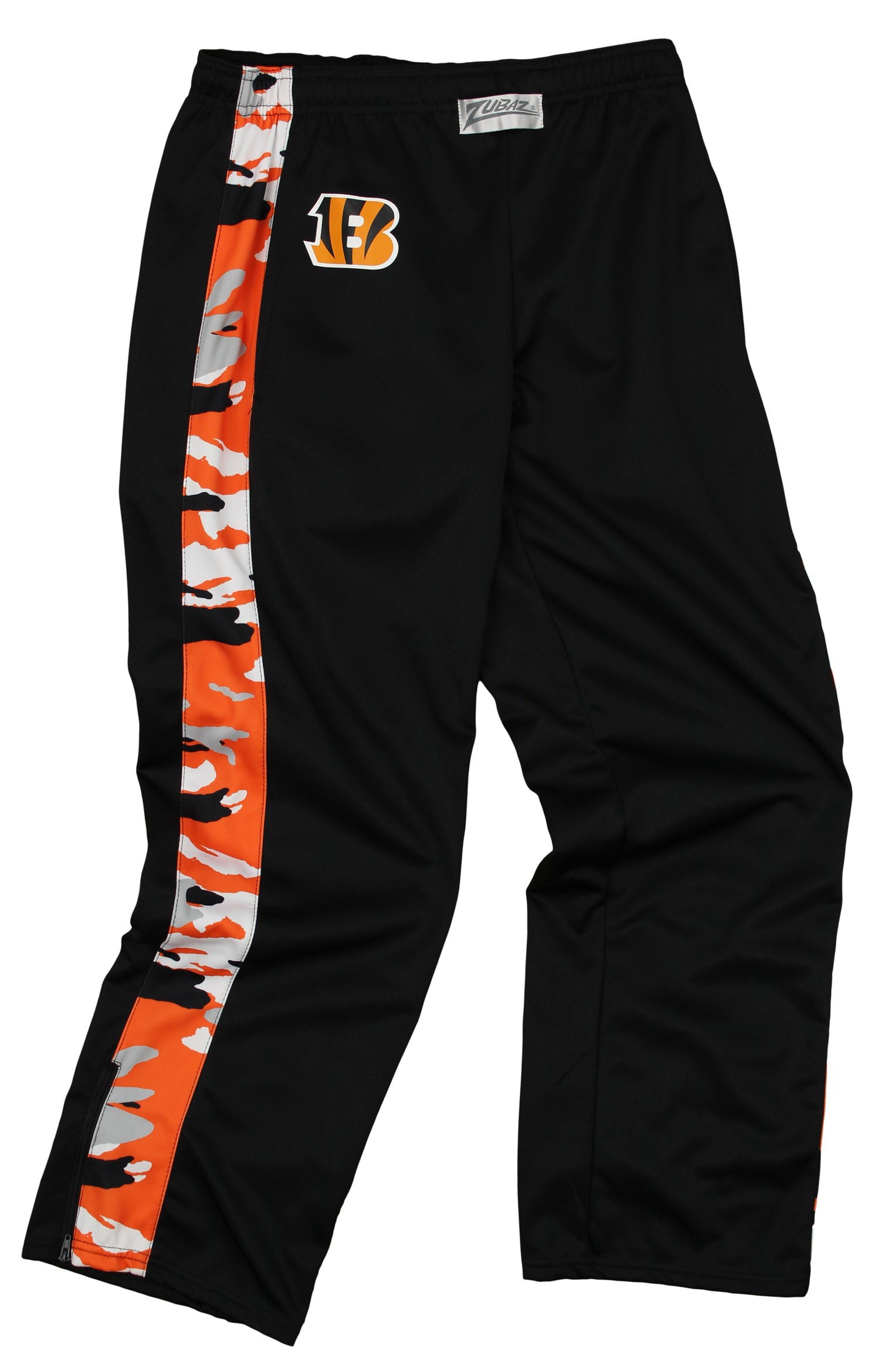 Zubaz Men's NFL Cincinnati Bengals Print Stadium Pants
