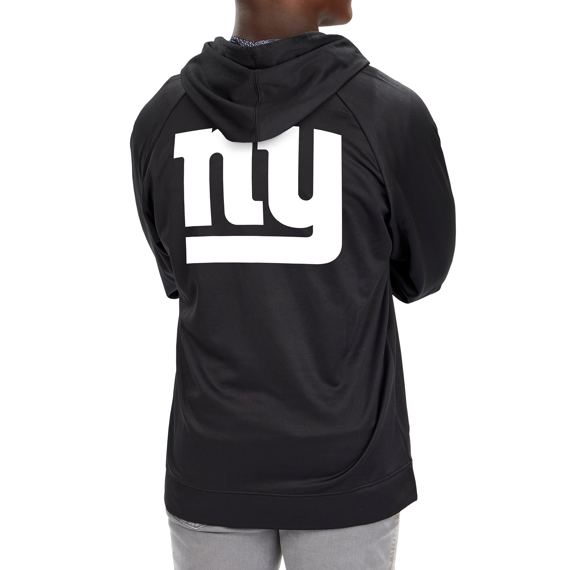 Zubaz Men's NFL New York Giants Full Zip Viper Print Fleece Hoodie