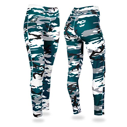 Zubaz NFL Women's Philadelphia Eagles Pine Needle Camo Leggings