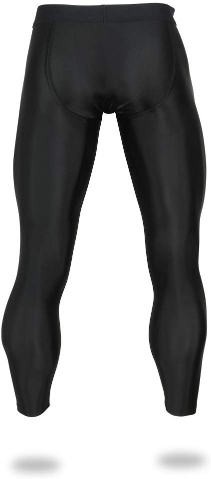 Zubaz NFL Men's Pittsburgh Steelers Active Performance Compression Black Leggings