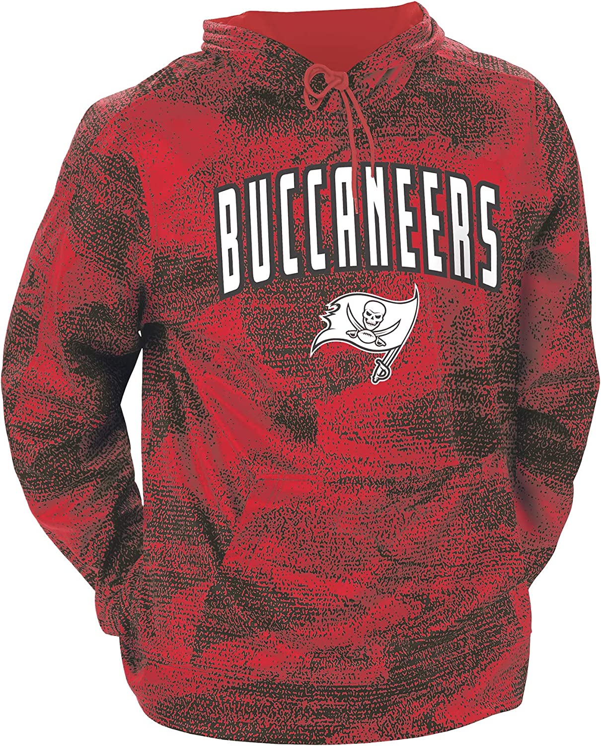 Zubaz Tampa Bay Buccaneers NFL Men's Static Hoodie